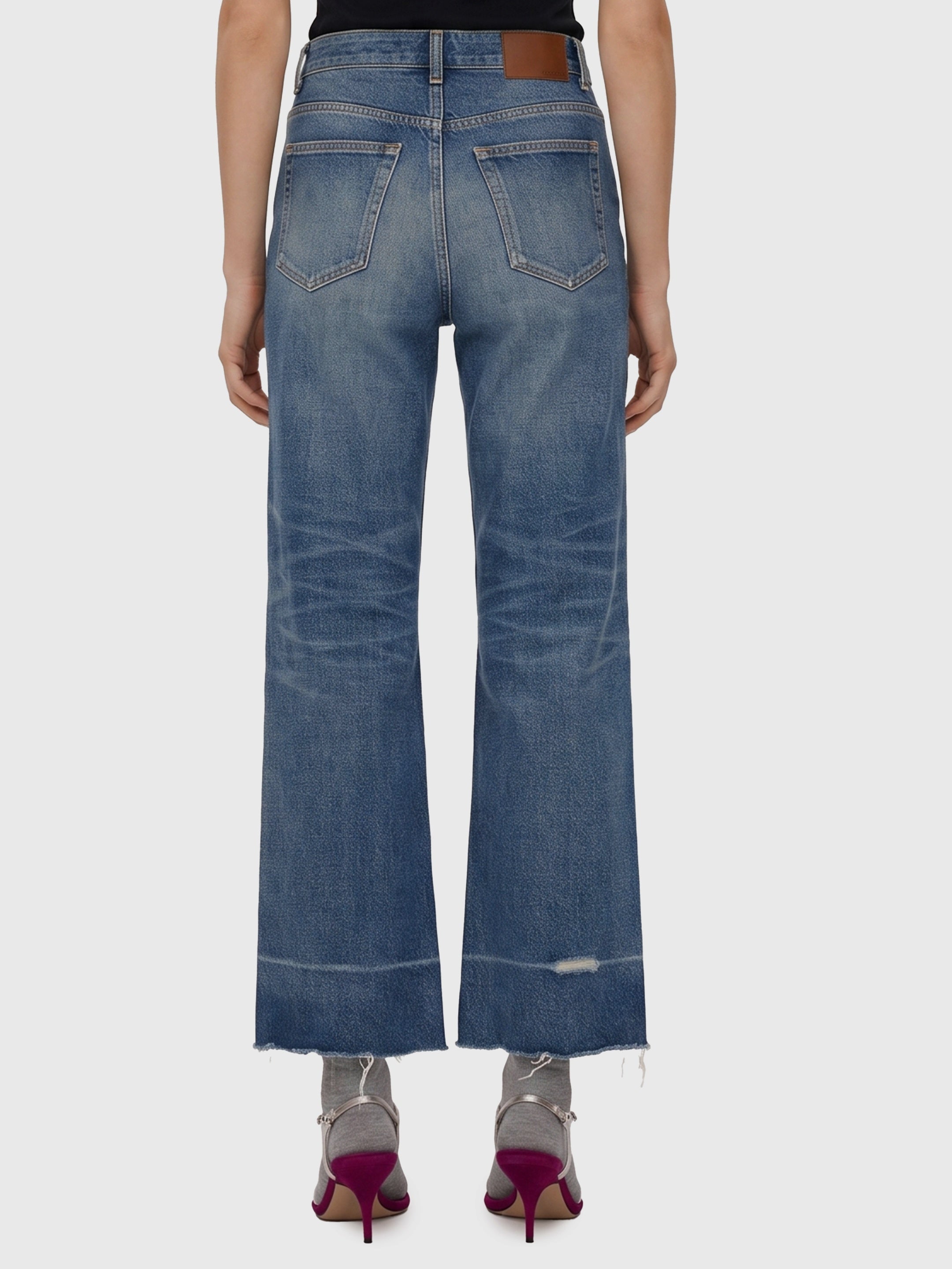 Bootcut denim jeans