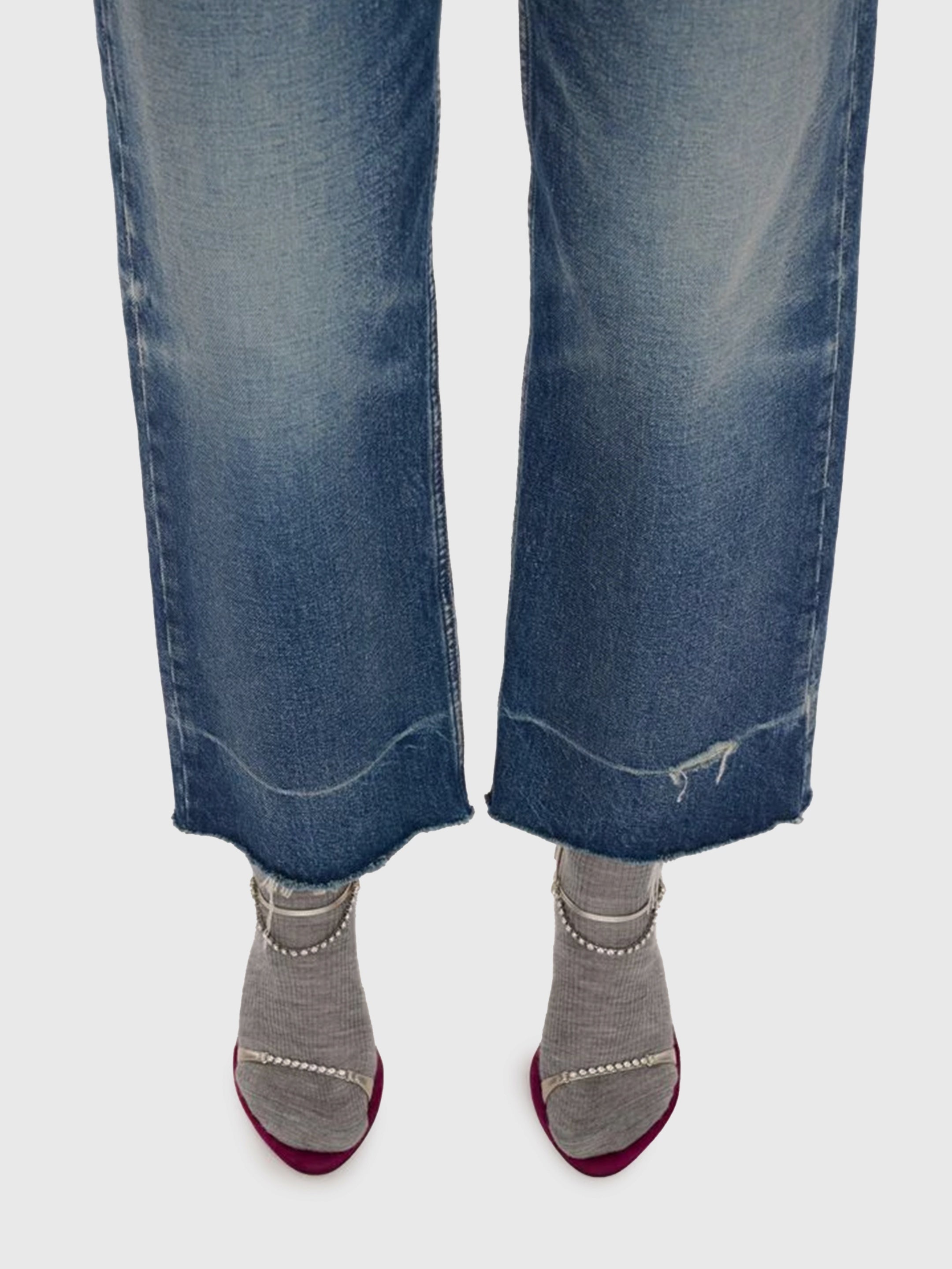 Bootcut denim jeans
