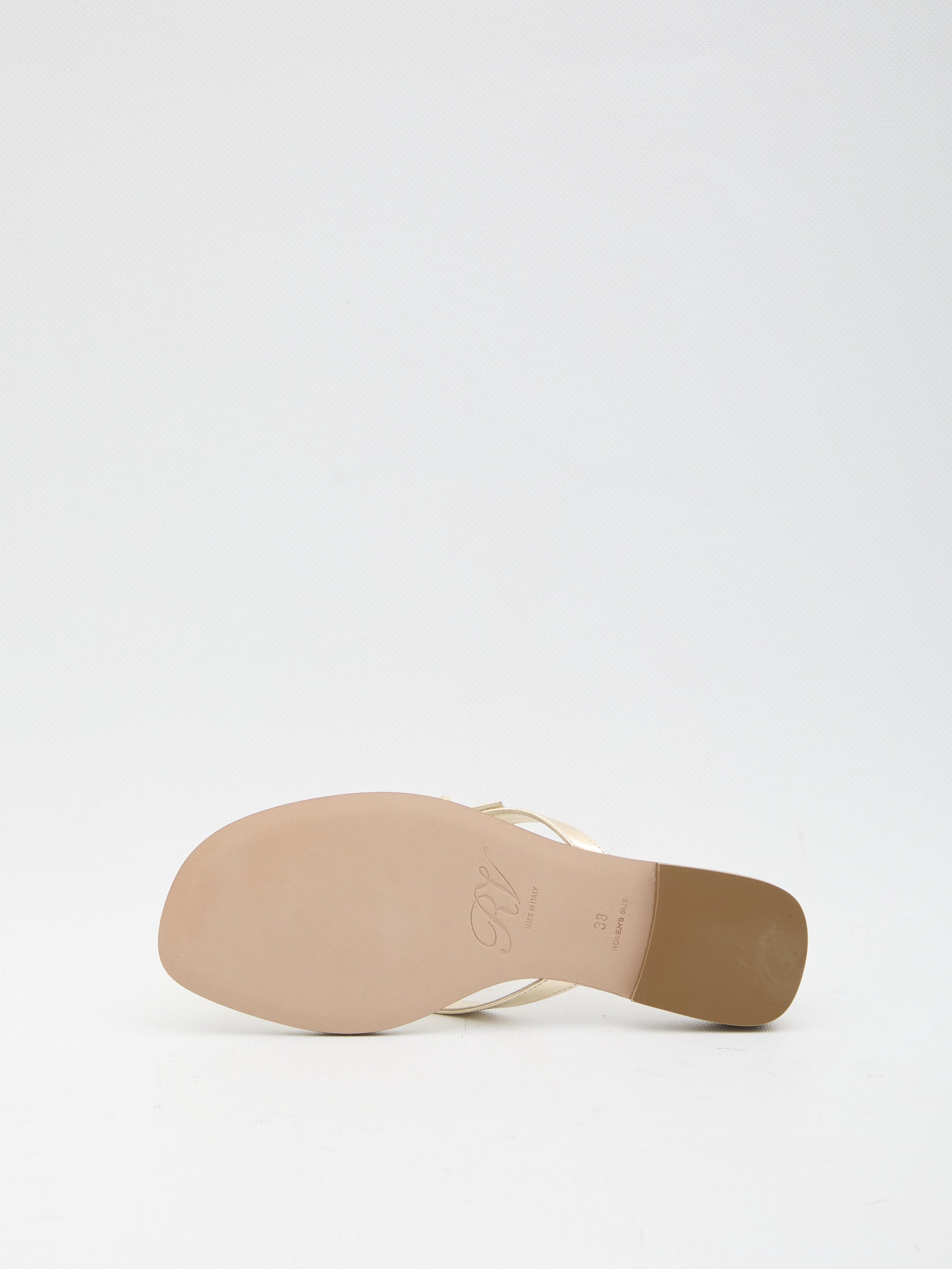 Crystal slider sandals
