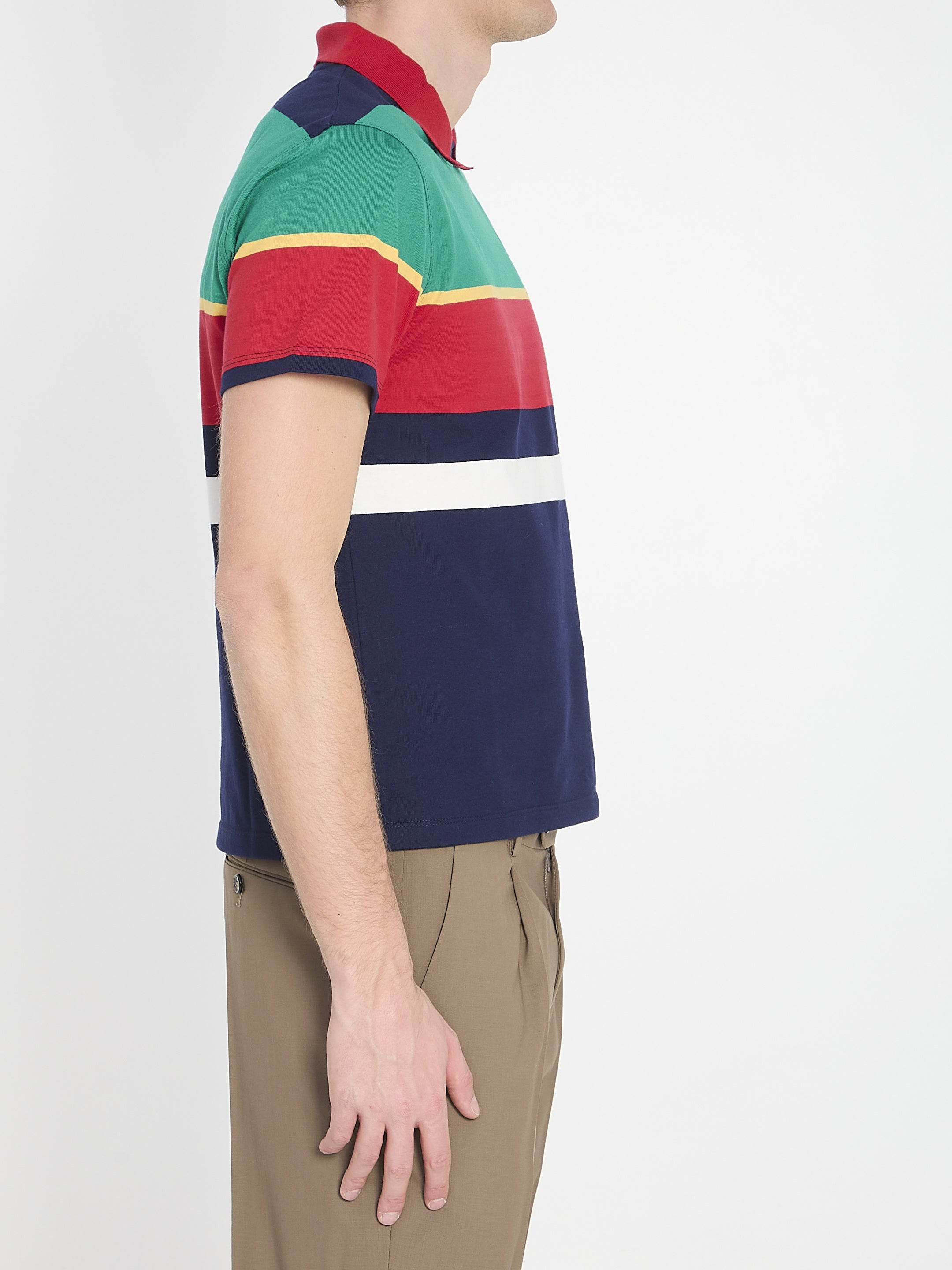 Striped cotton T-shirt