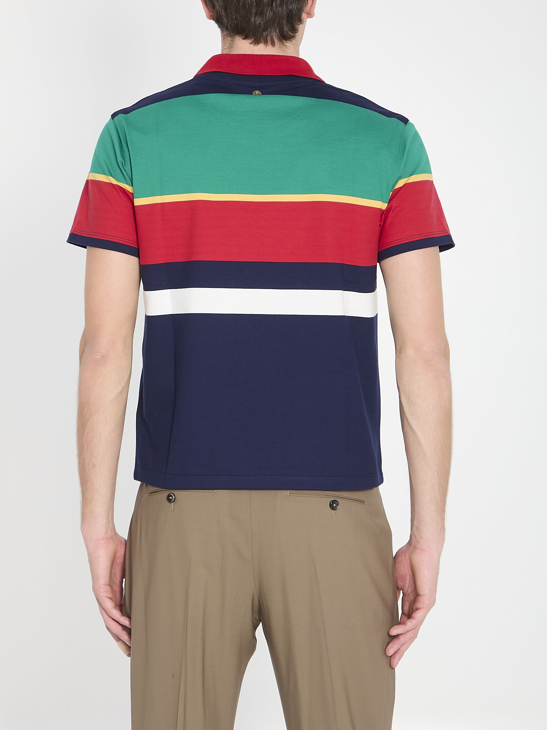 Striped cotton T-shirt