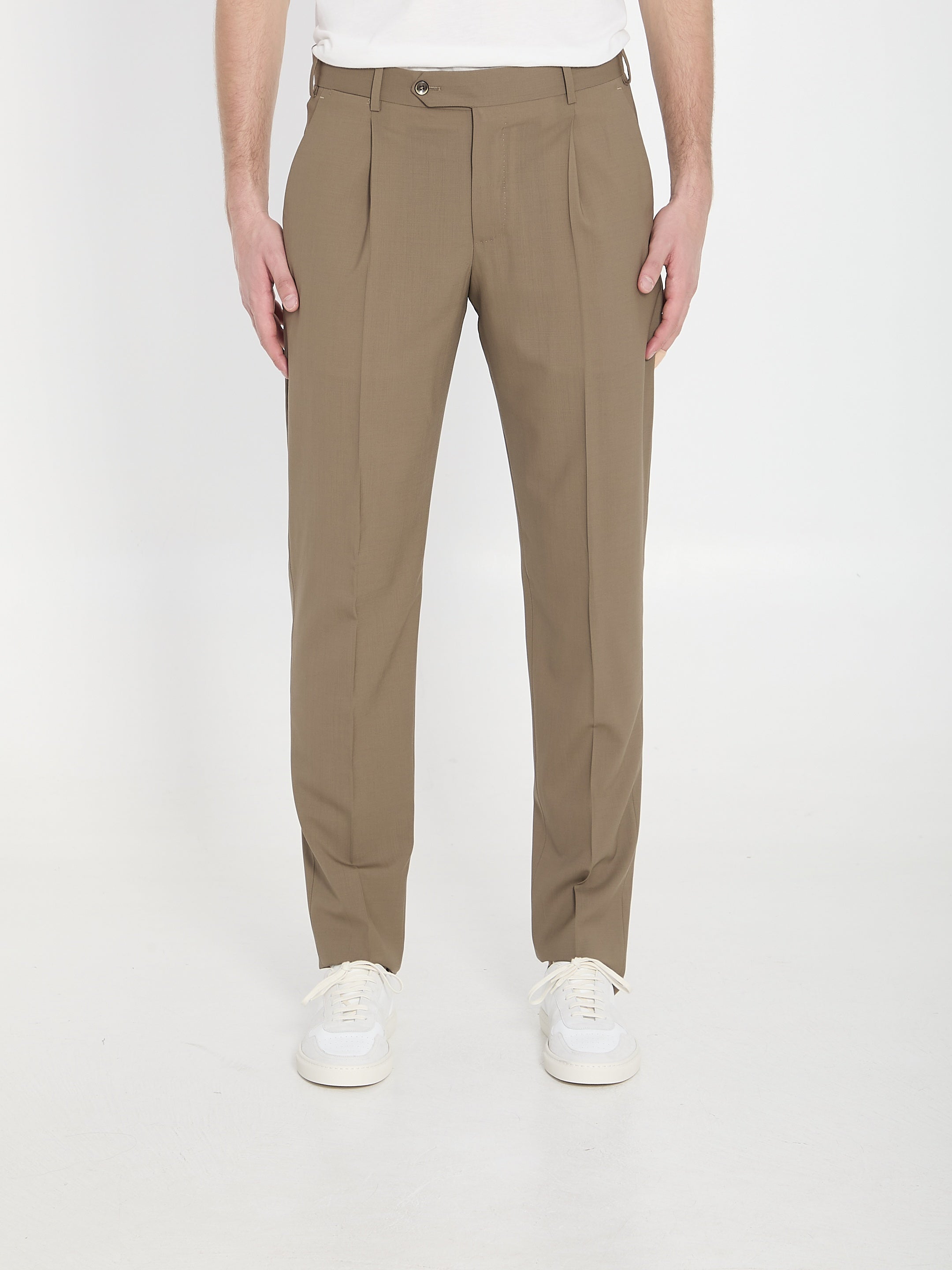 Union virgin wool trousers