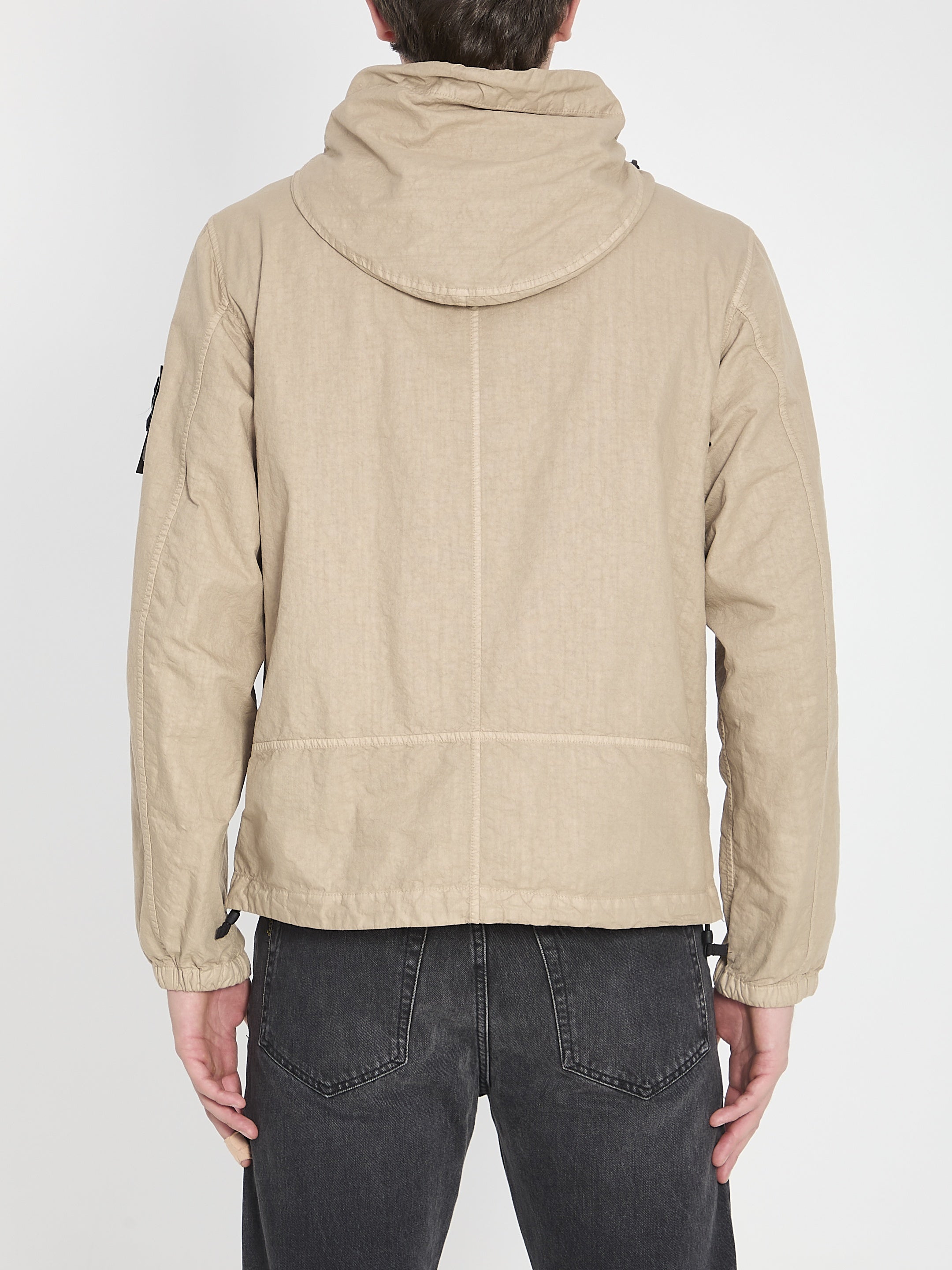 Organic-Look Panama-TC Nylon jacket
