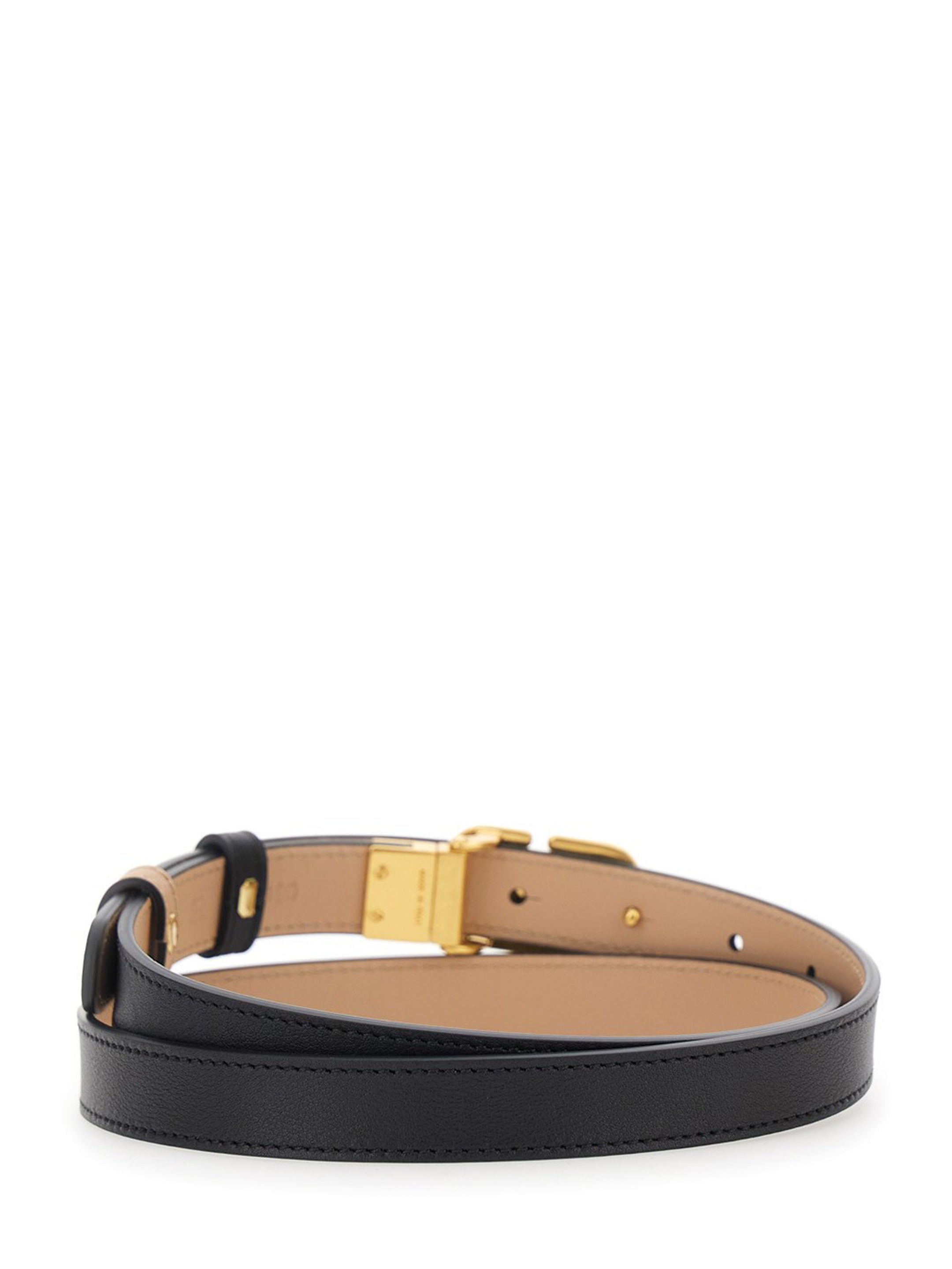 Valentino Garavani VLogo Signature reversible leather belt