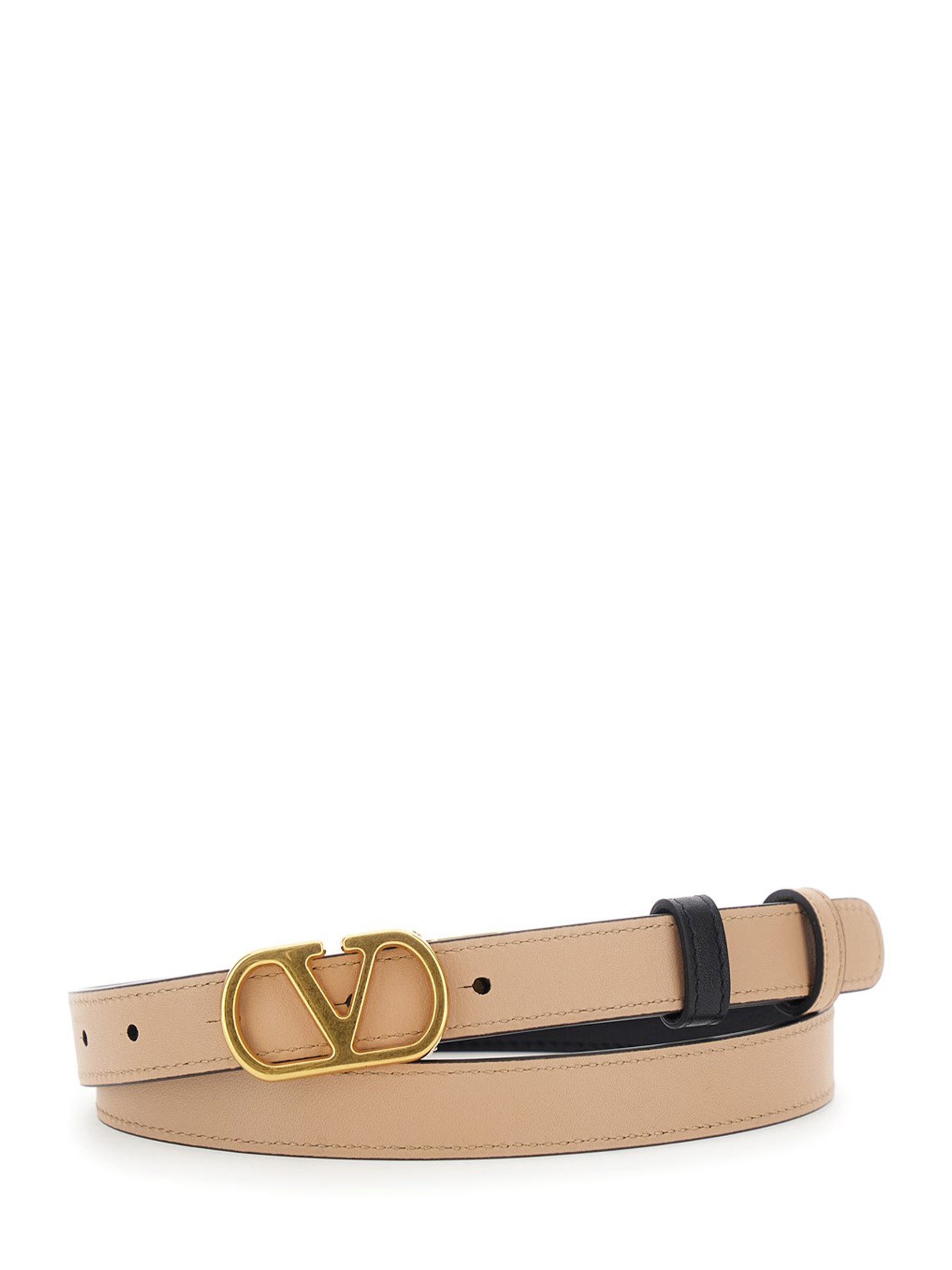 Valentino Garavani VLogo Signature reversible leather belt