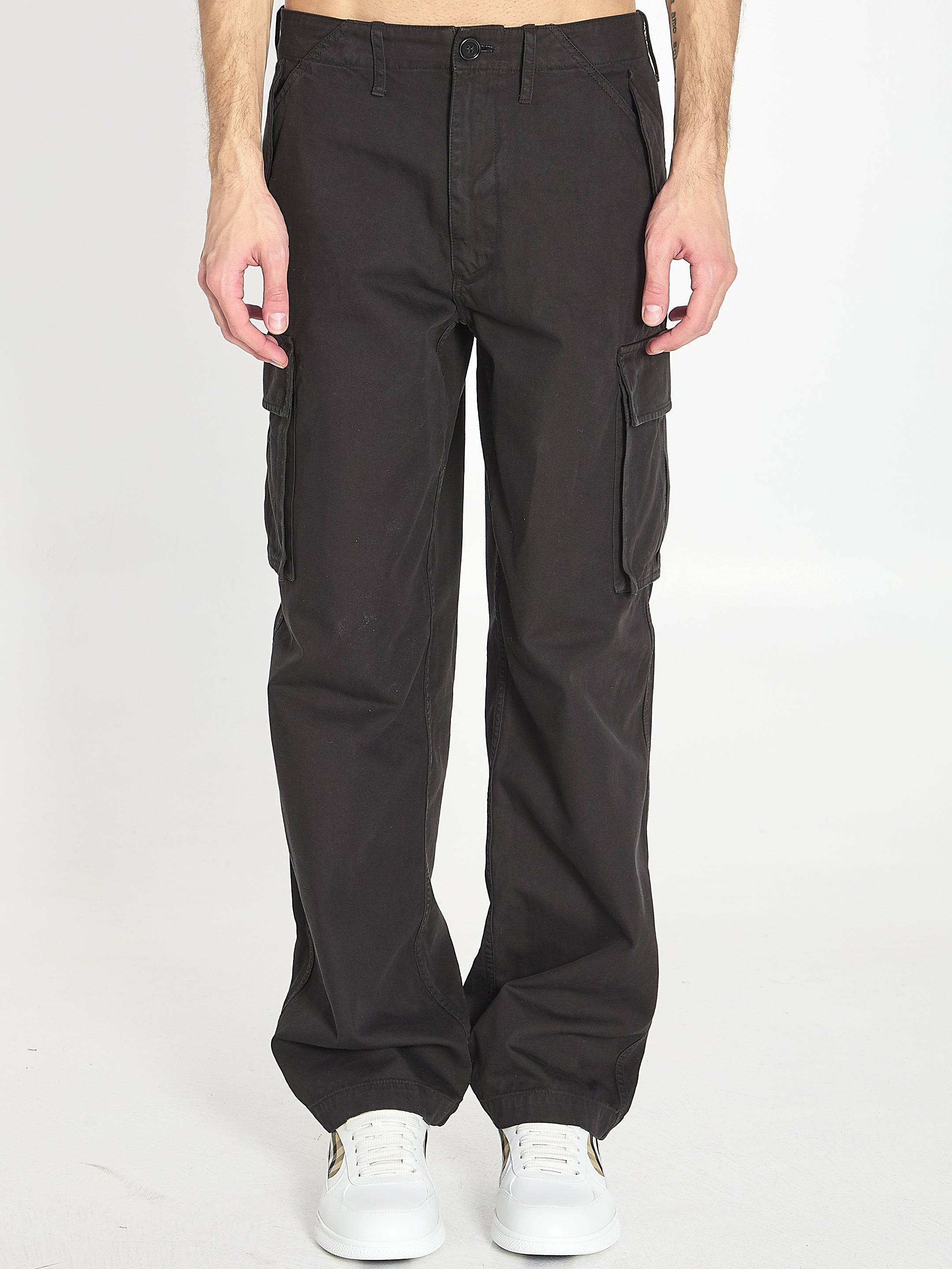 Cargo pants in cotton