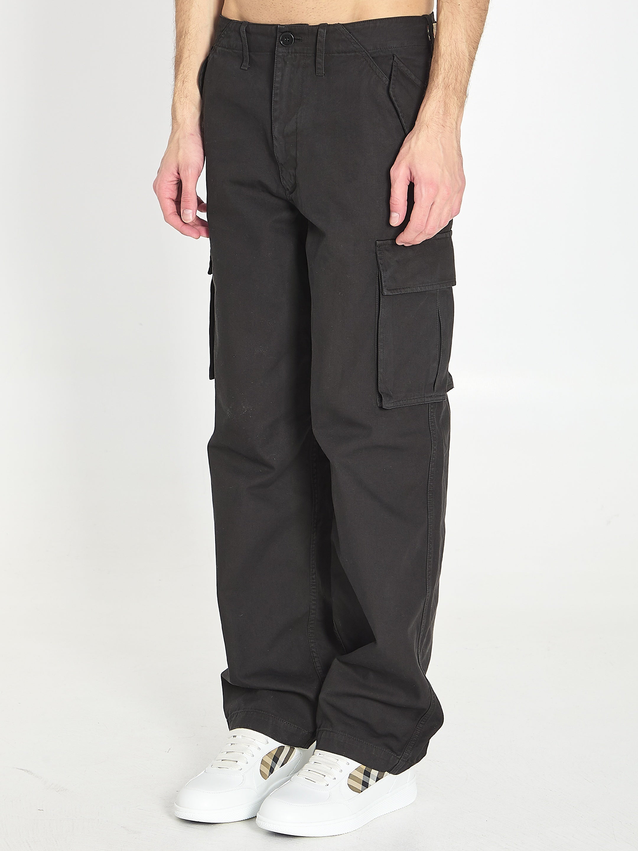 Cargo pants in cotton