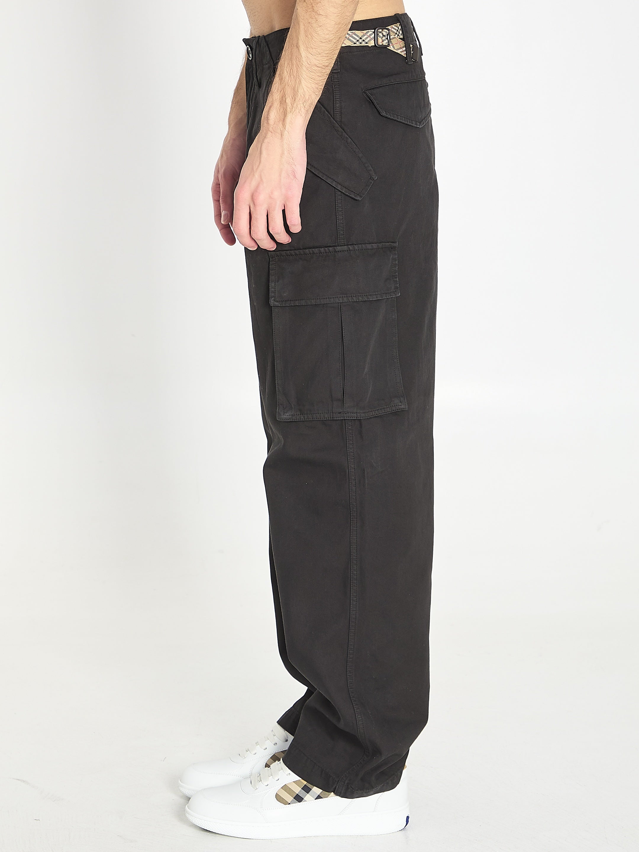 Cargo pants in cotton