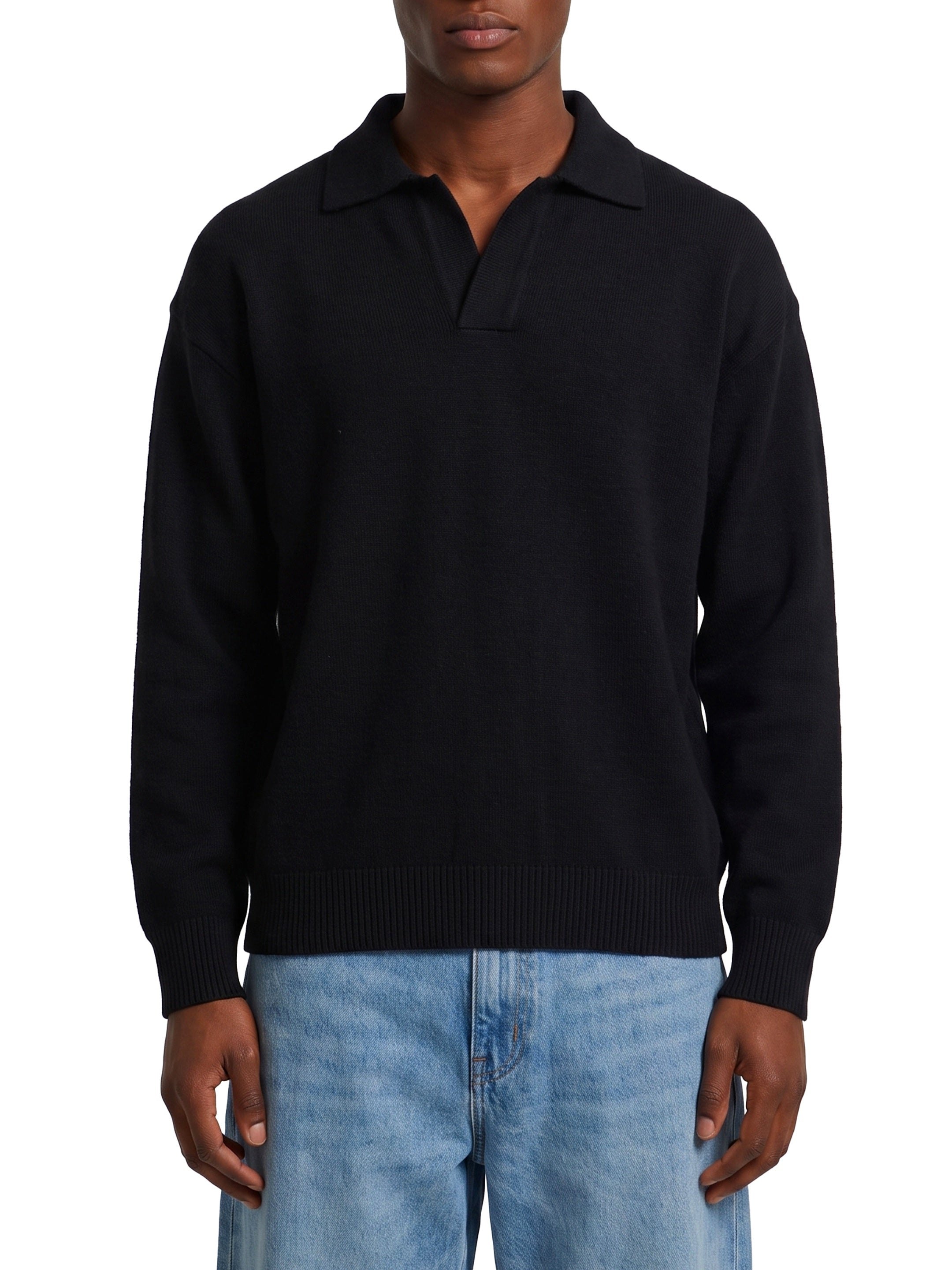 Black Skipper polo shirt