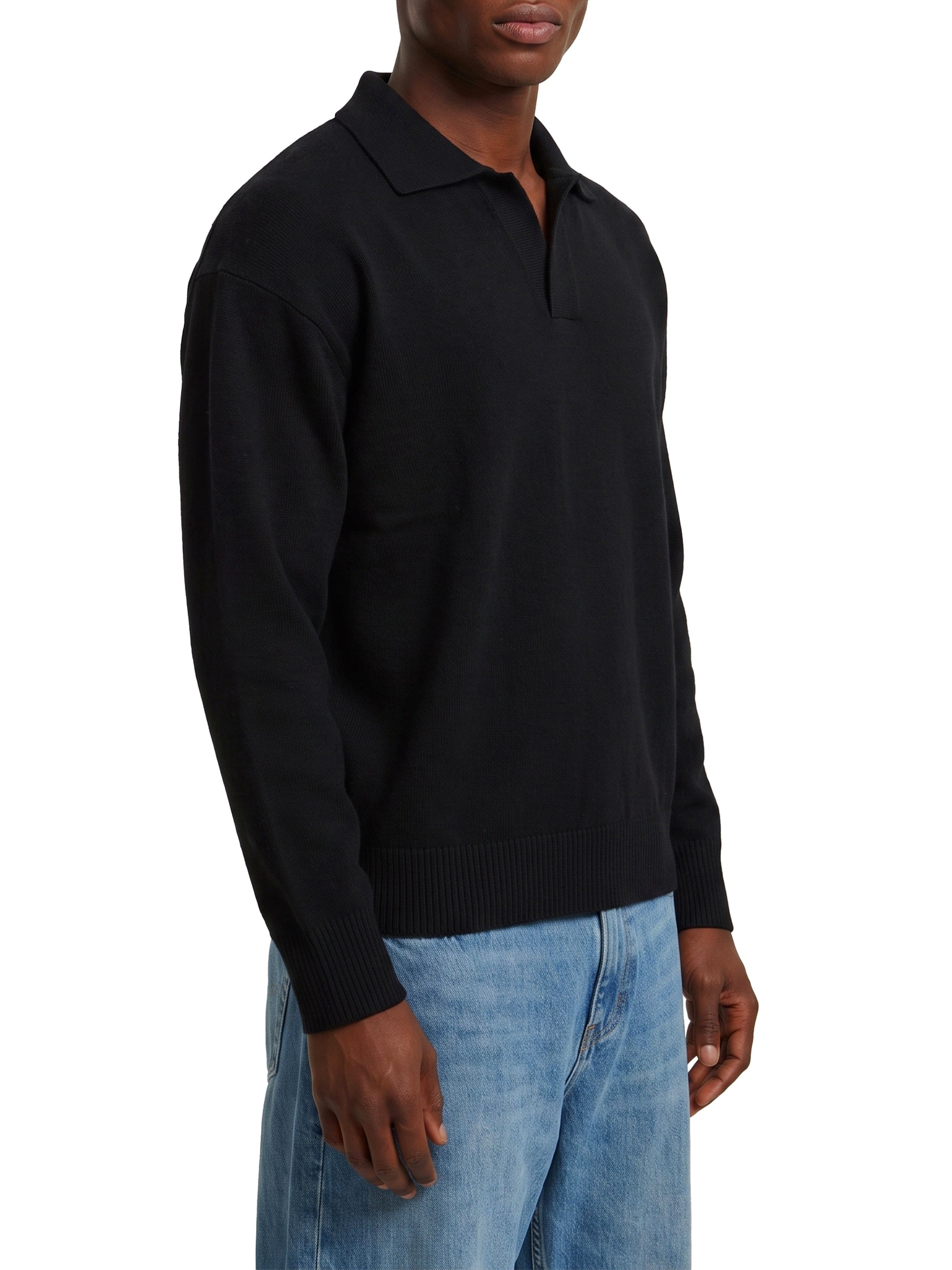 Black Skipper polo shirt