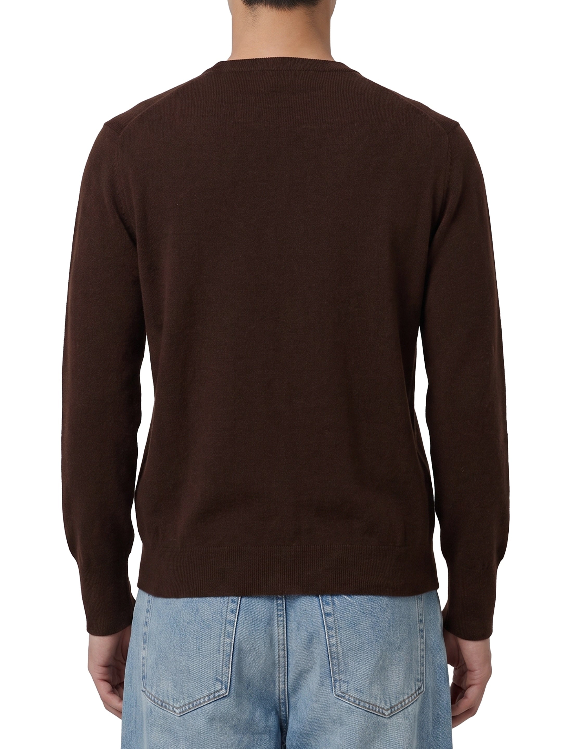 Tobacco crewneck pullover