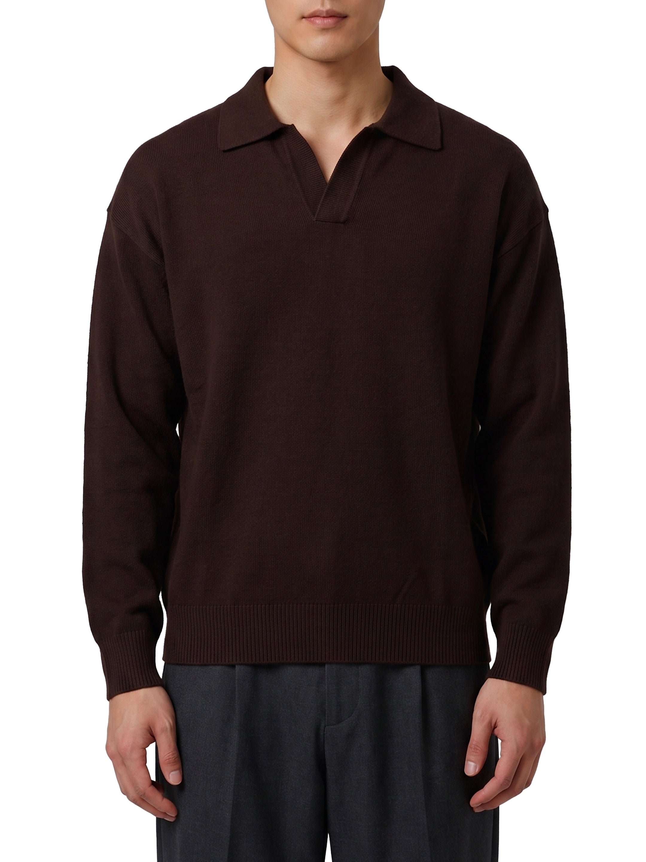 Moor brown Skipper polo shirt
