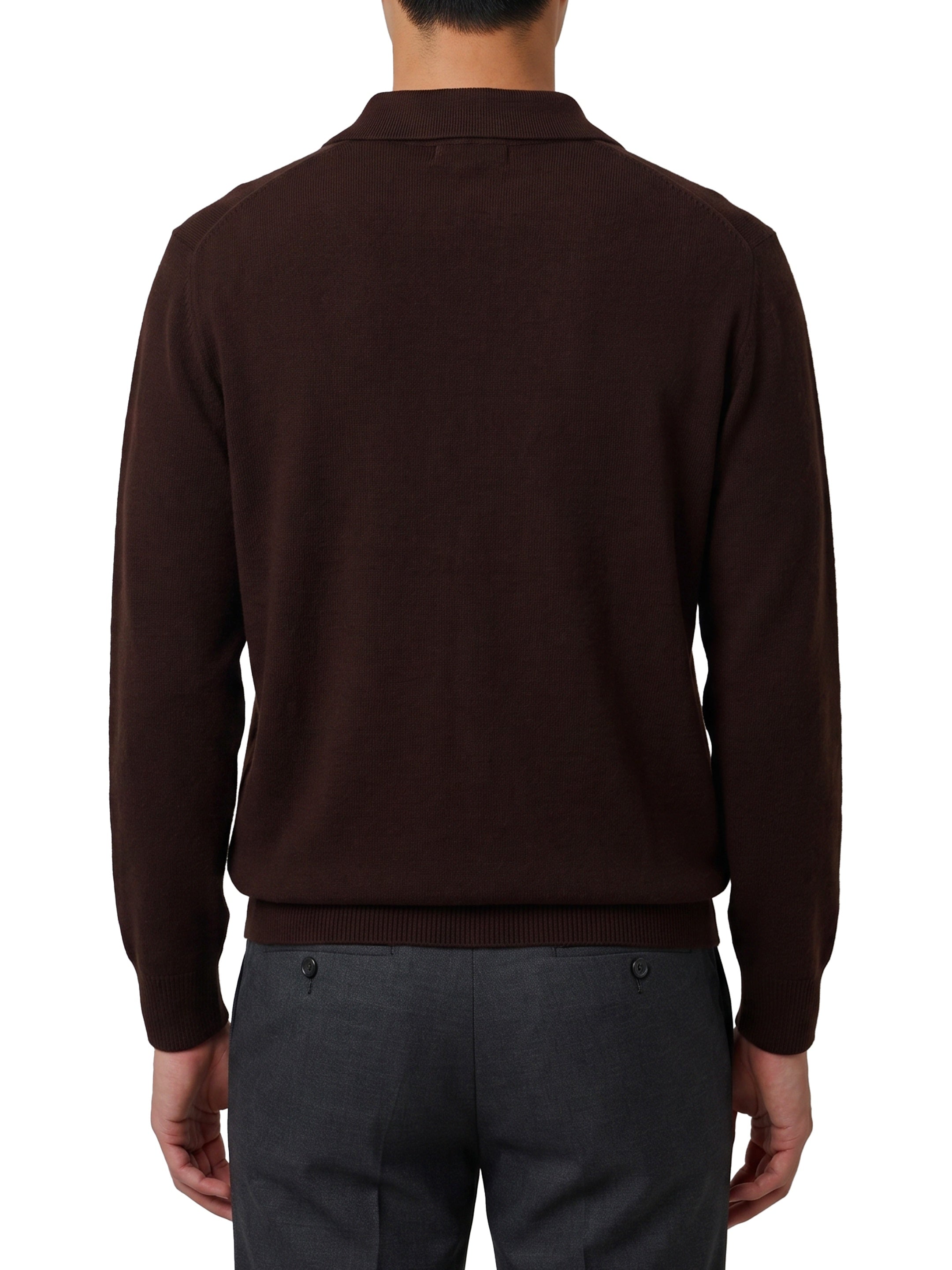 Moor brown Skipper polo shirt