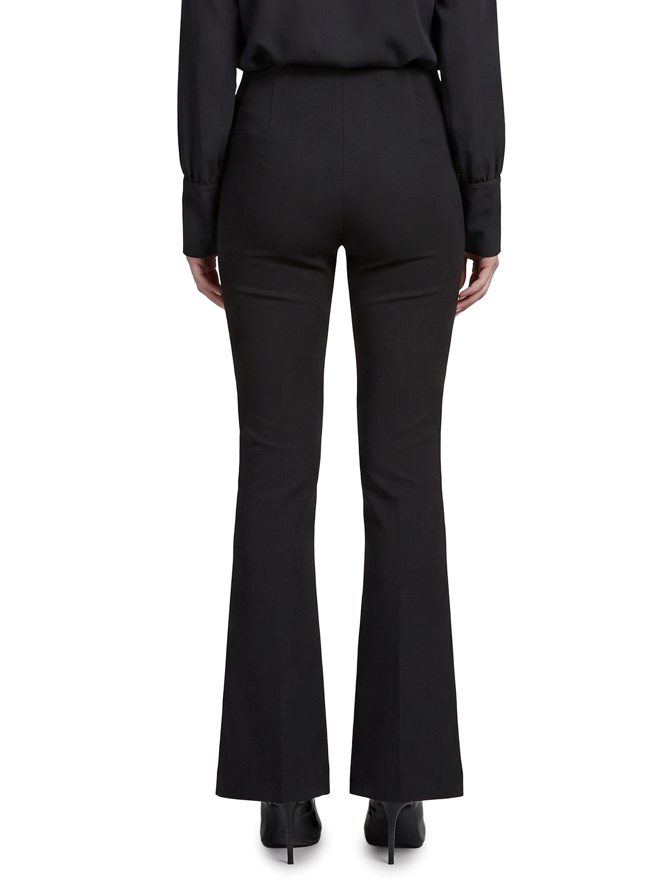 Cady trousers with slit