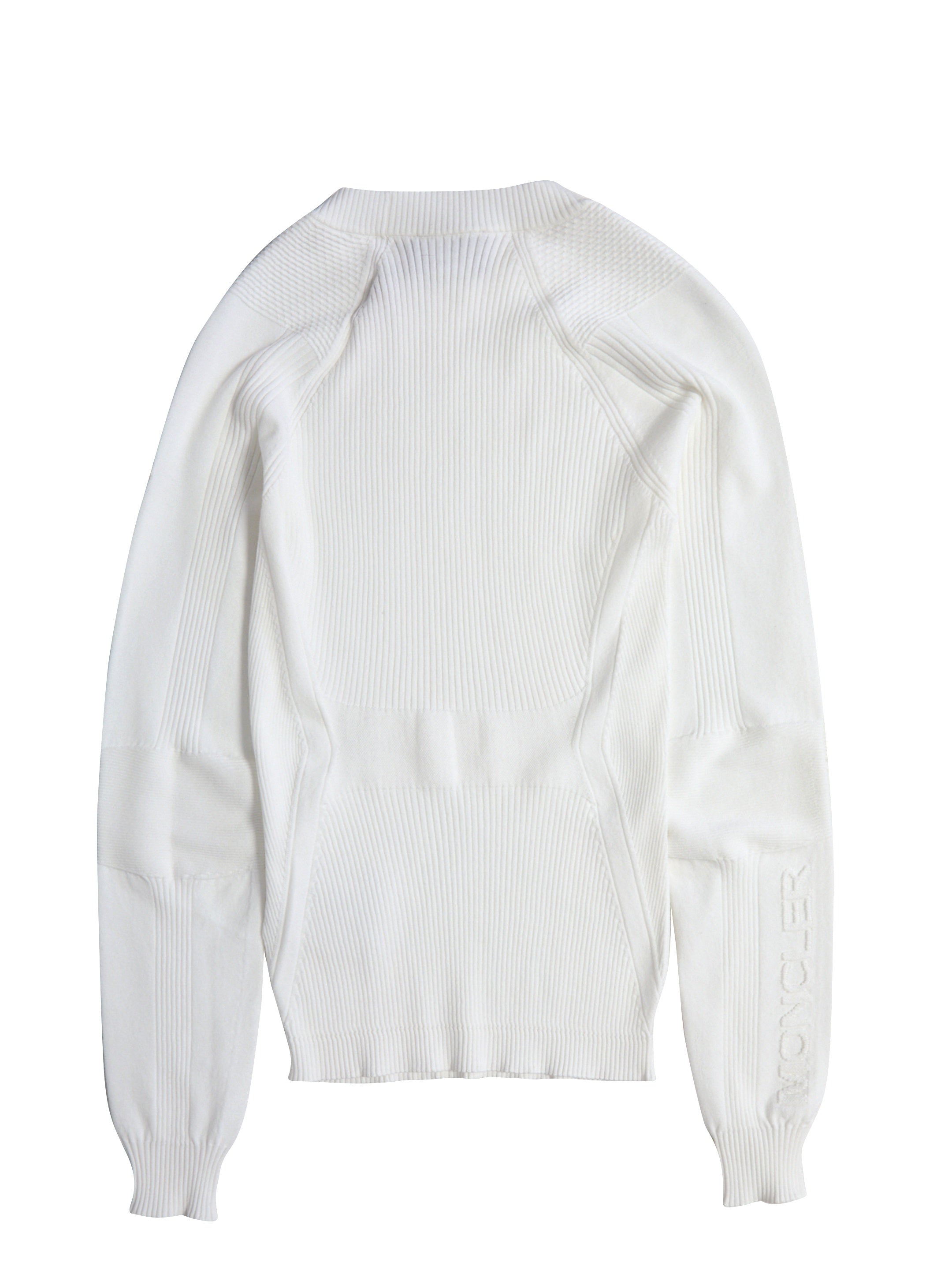 Knitted crew neck sweater