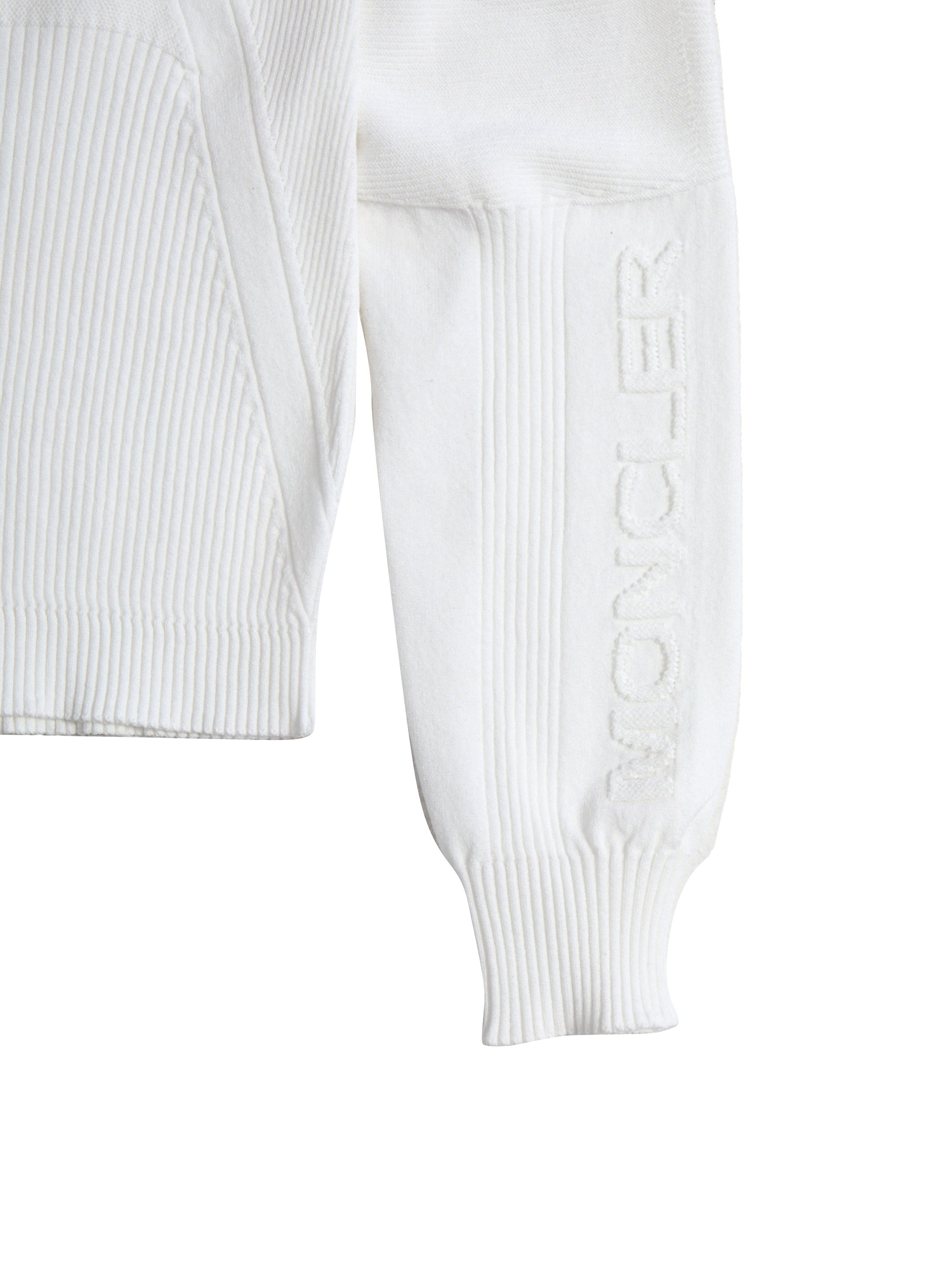 Knitted crew neck sweater