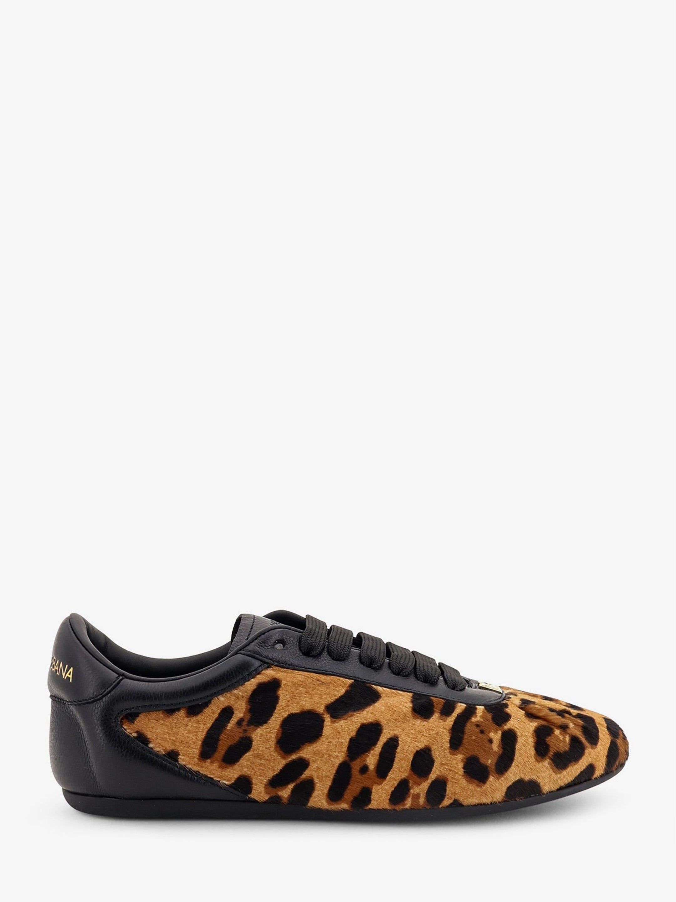 Sneakers Ballet in pony hair leopard print