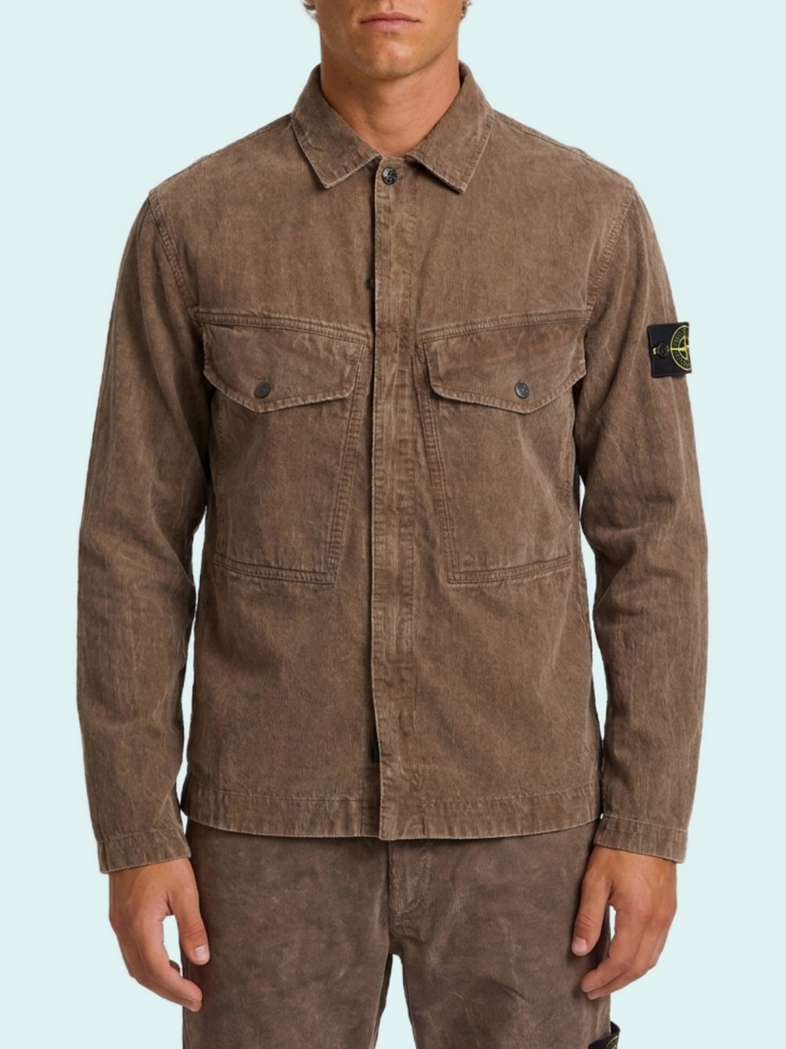 Lead grey overshirt