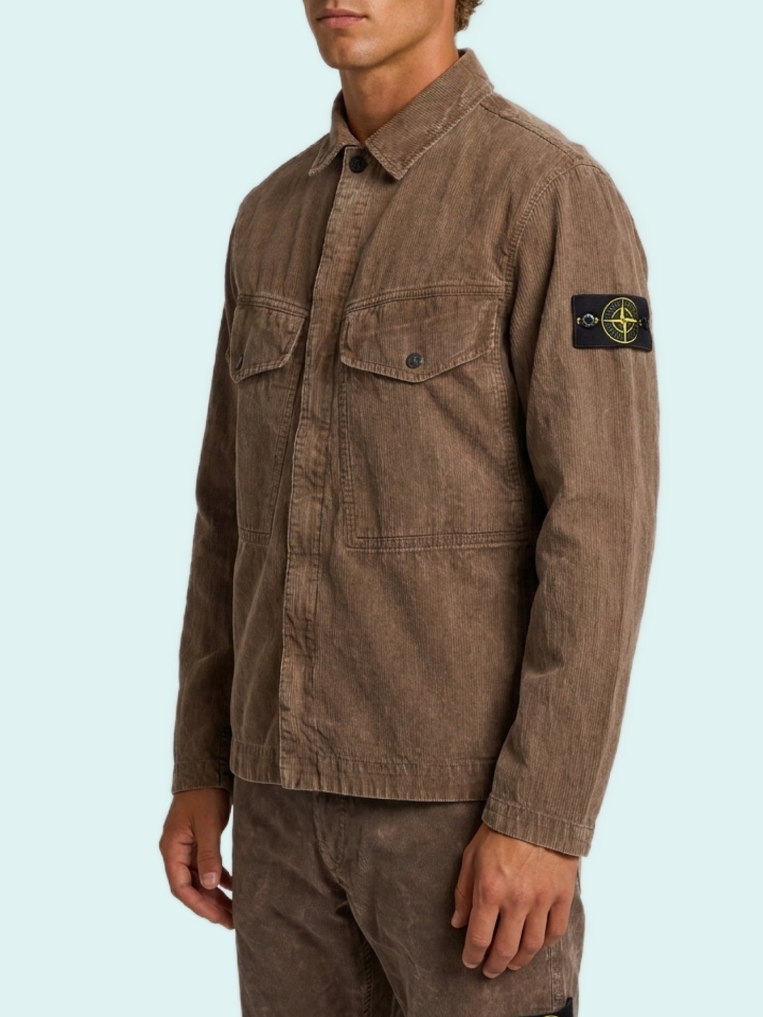 Lead grey overshirt