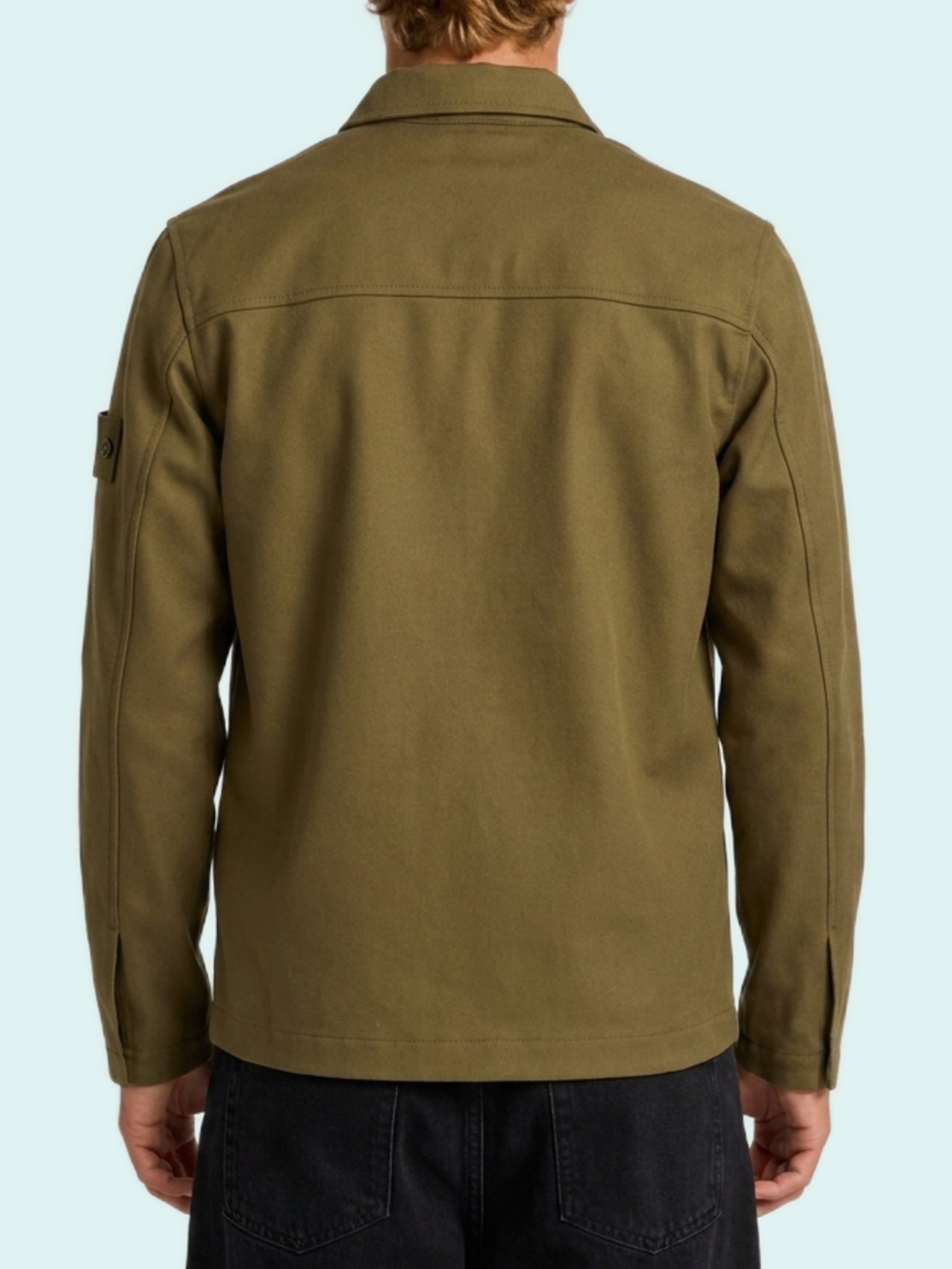 Military green Ghost overshirt
