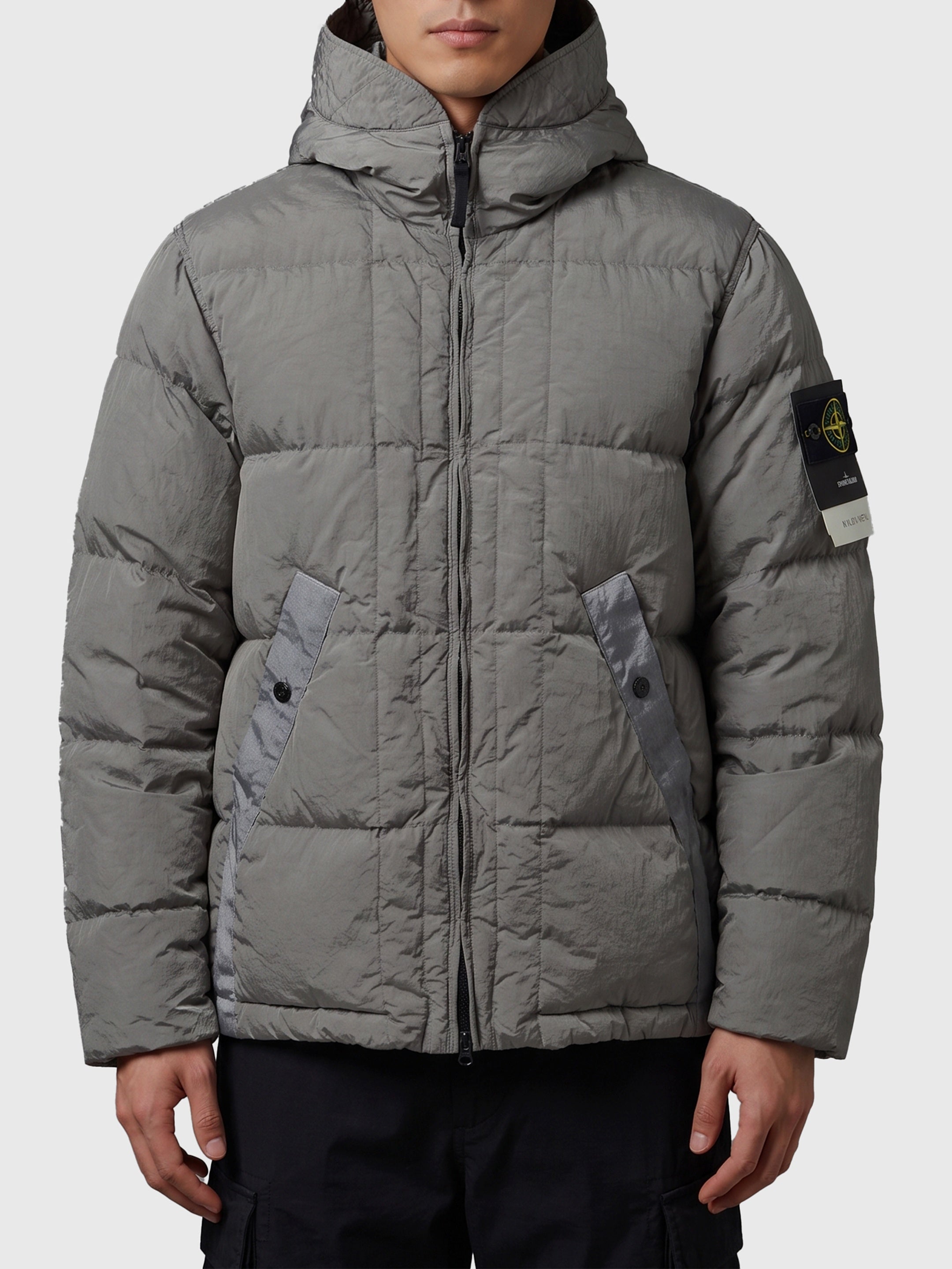 Econyl® nylon down jacket