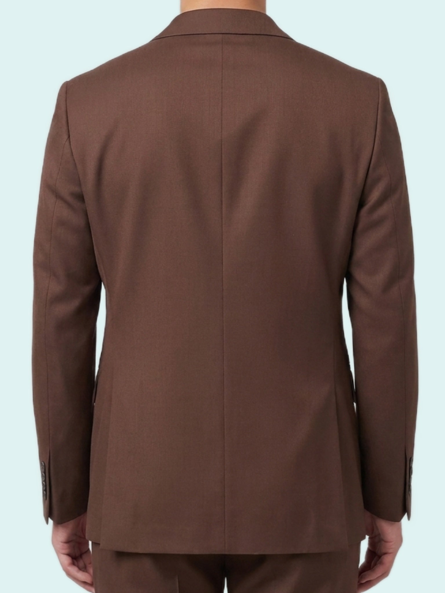 Brown Feeling double-breasted jacket