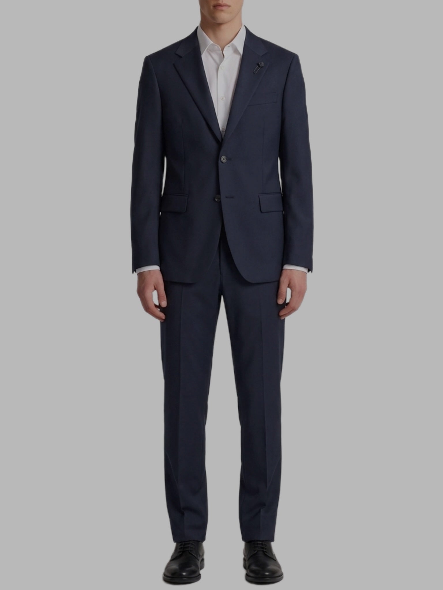 Dark blue Feeling single-breasted suit