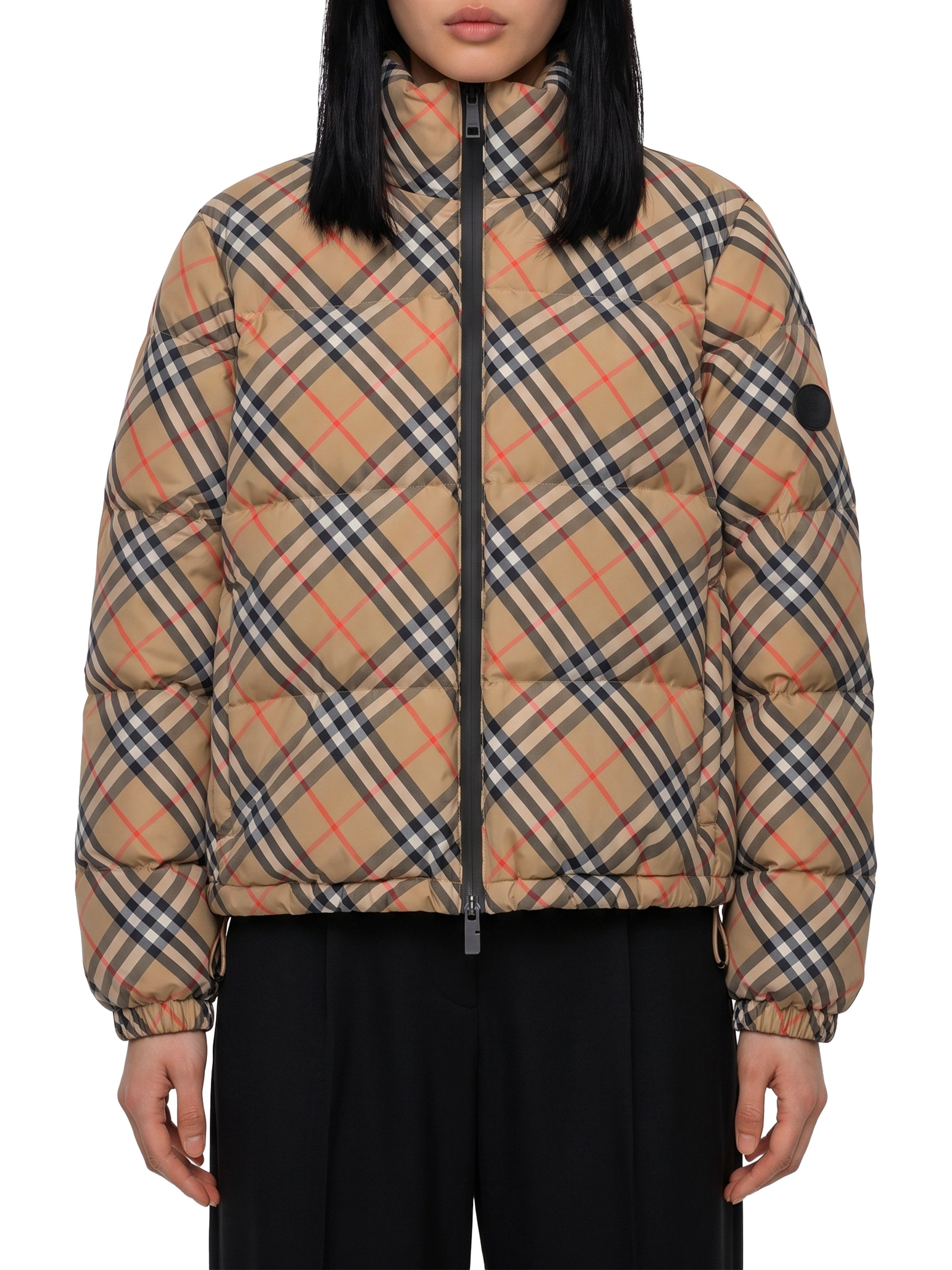 Ambleside Check puffer jacket