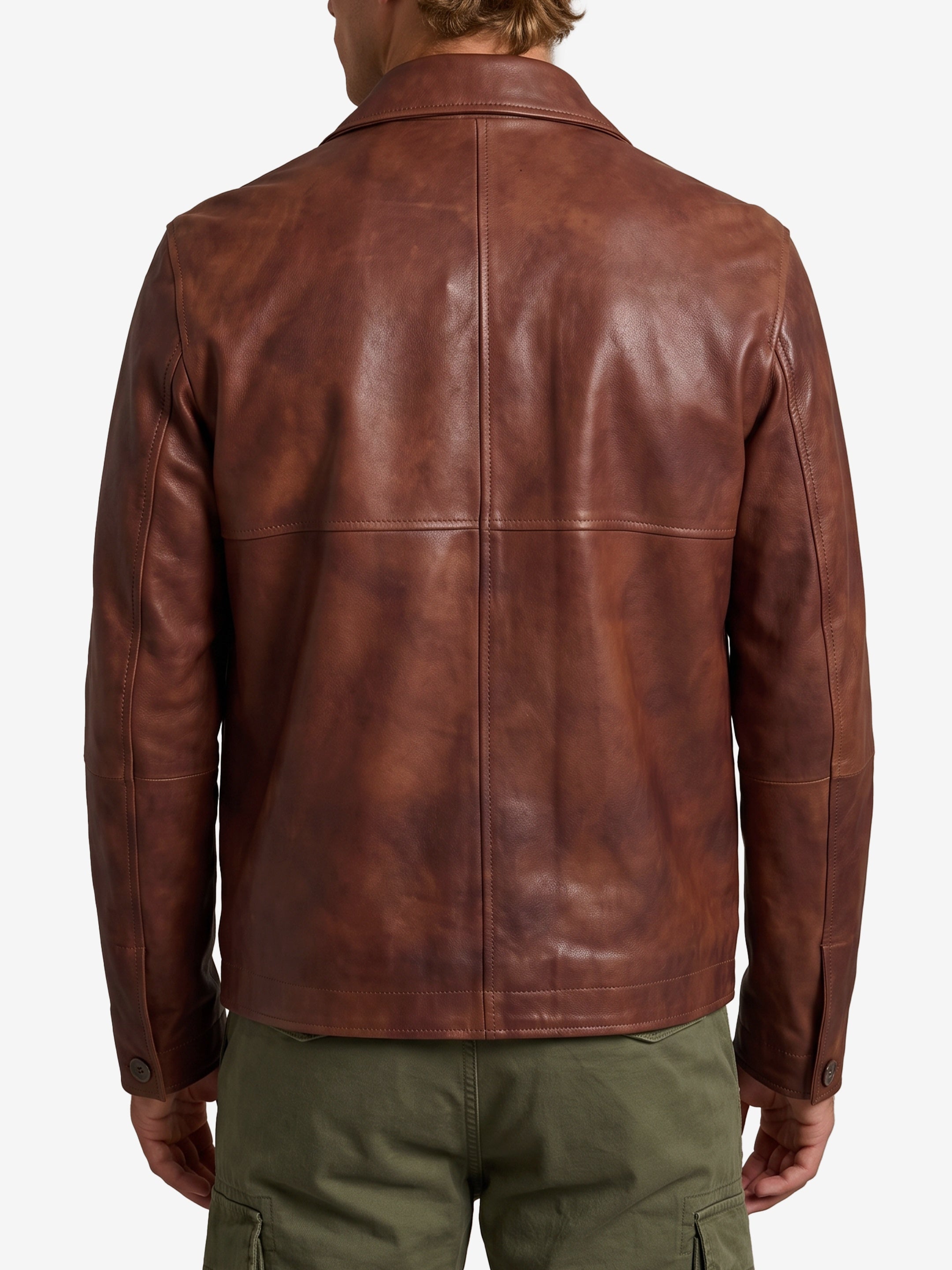 Steep leather jacket