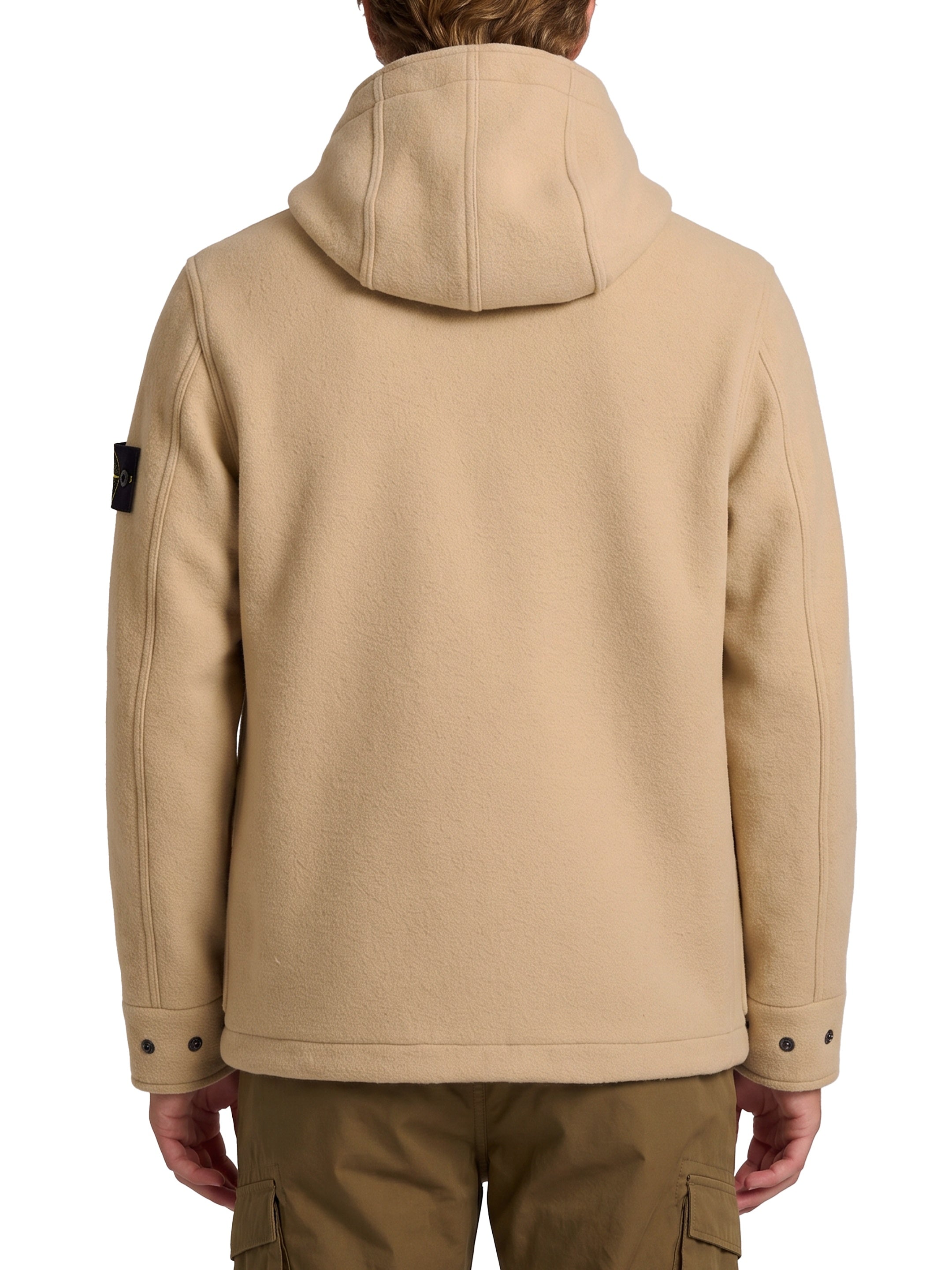 Short Heavy Melton coat