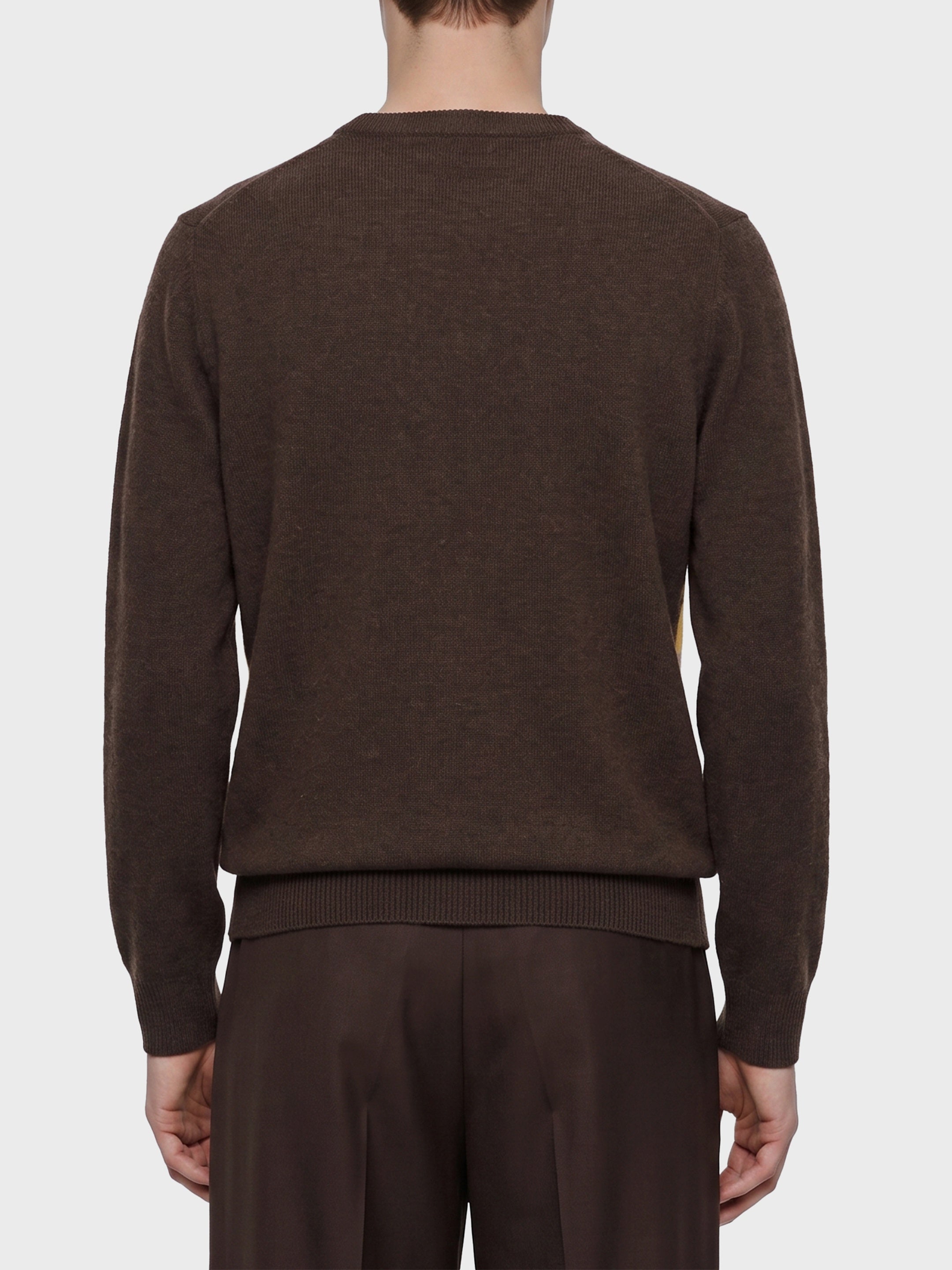 Cashmere crewneck Diamond sweater