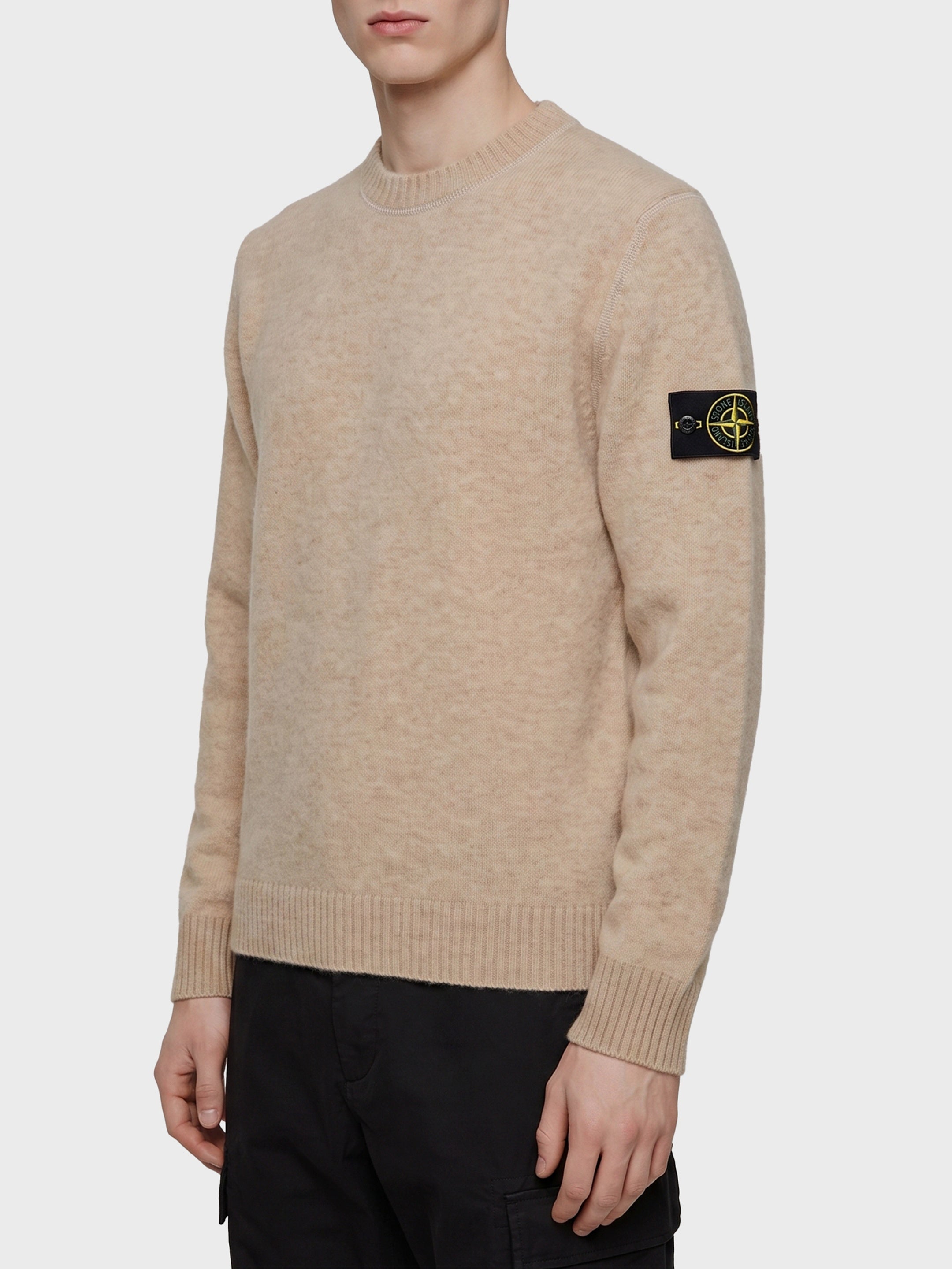 Beige crewneck sweater