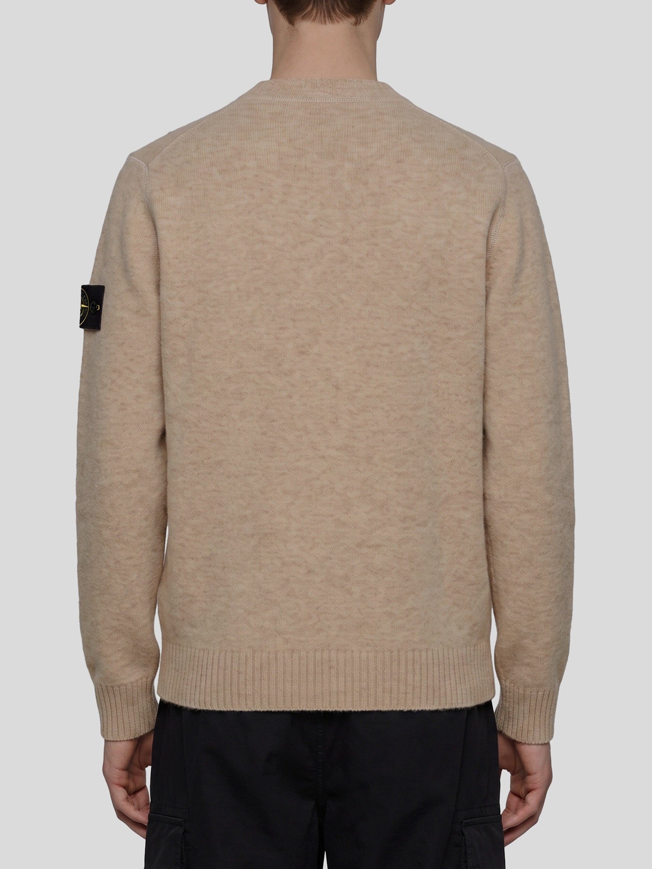 Beige crewneck sweater
