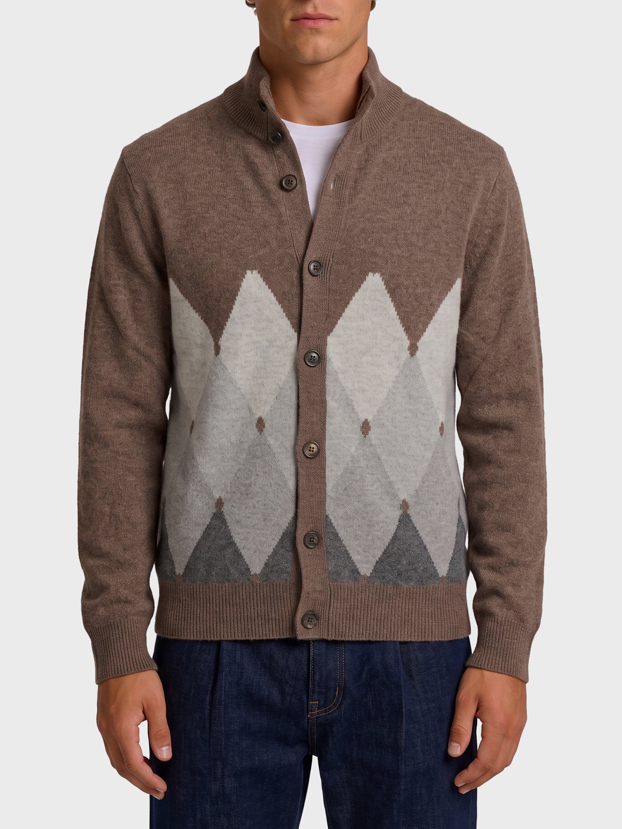 Cashmere Diamond cardigan
