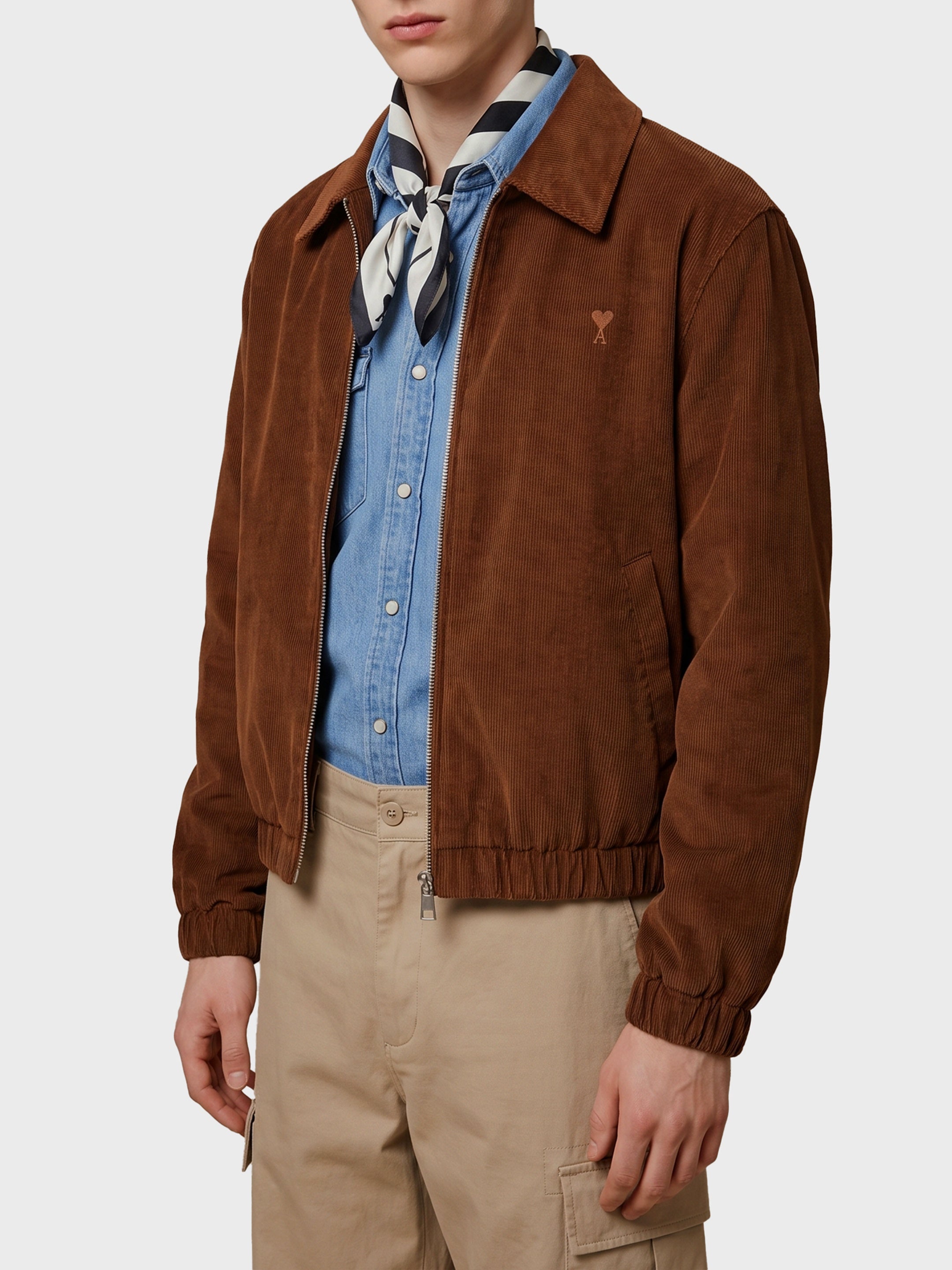 Ami de Coeur corduroy jacket