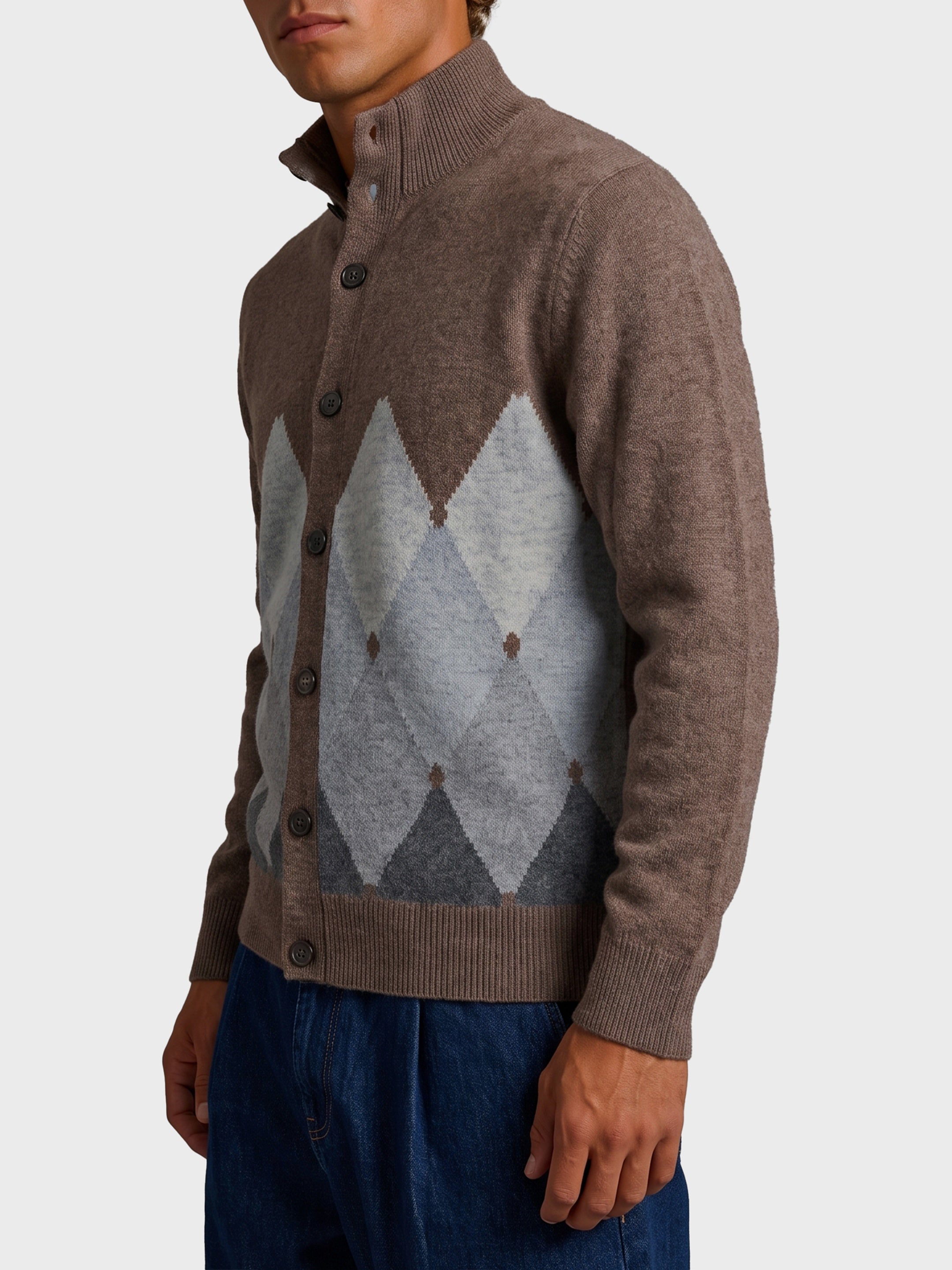 Cashmere Diamond cardigan