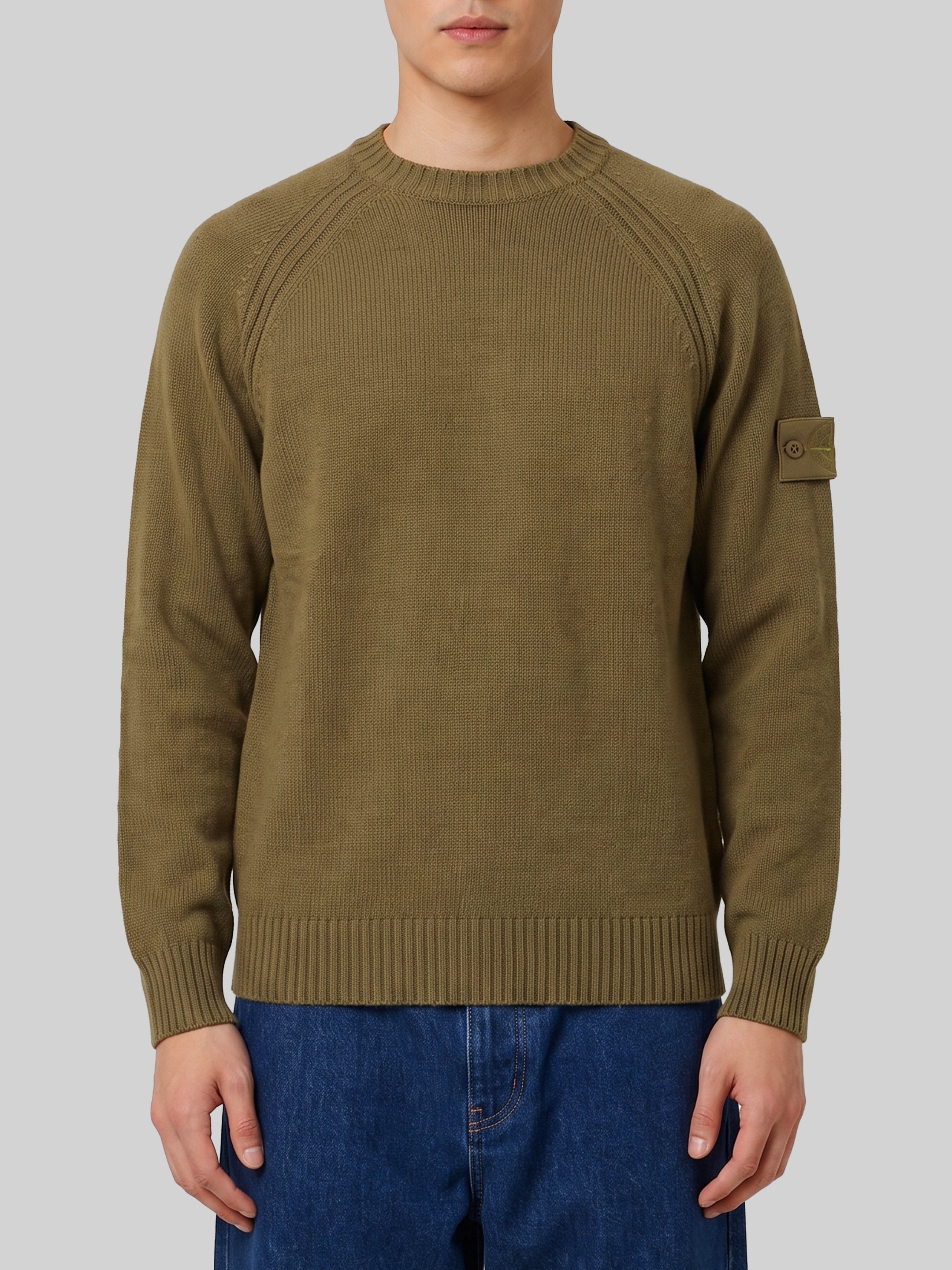 Military green Ghost sweater