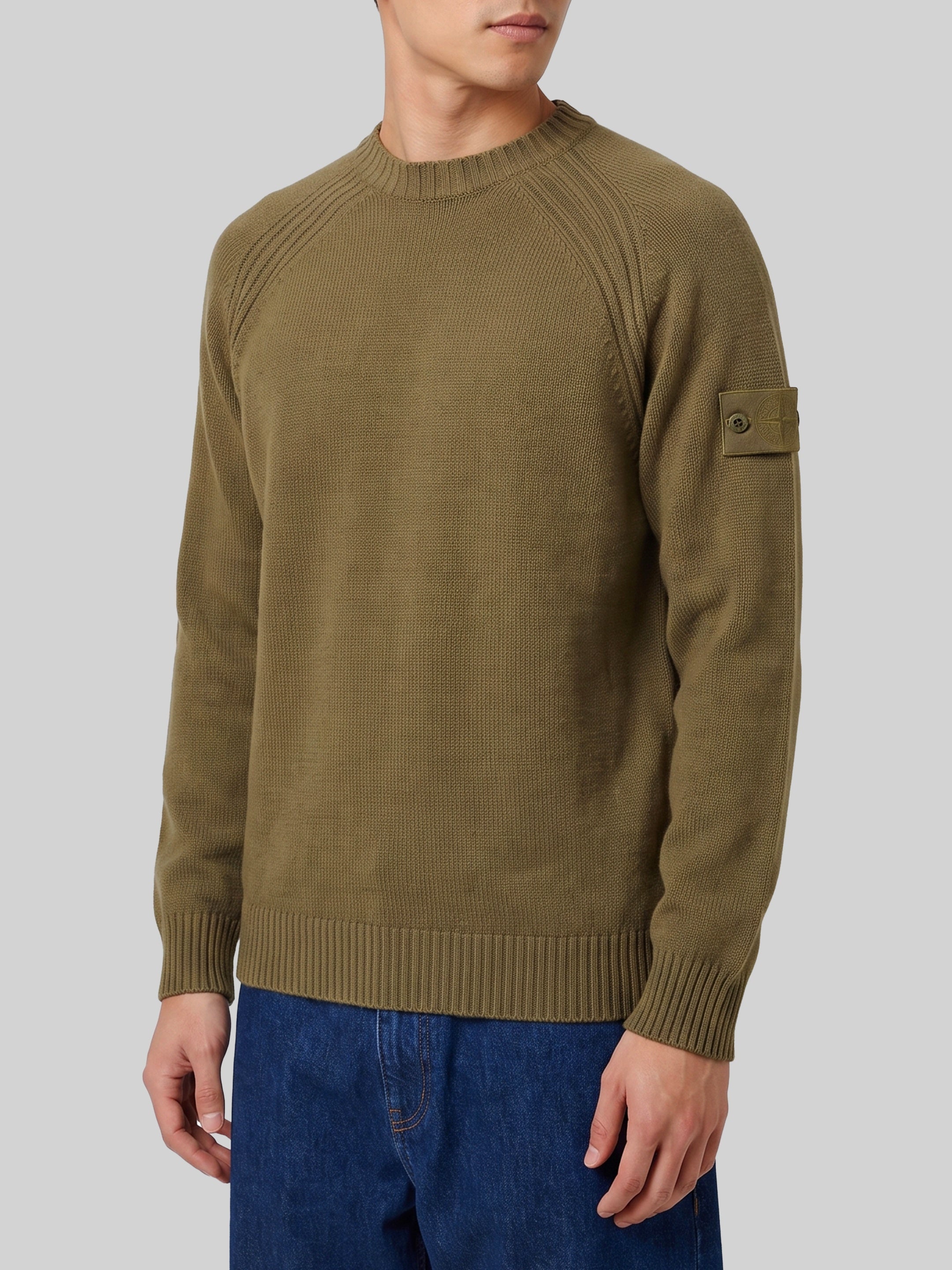 Military green Ghost sweater
