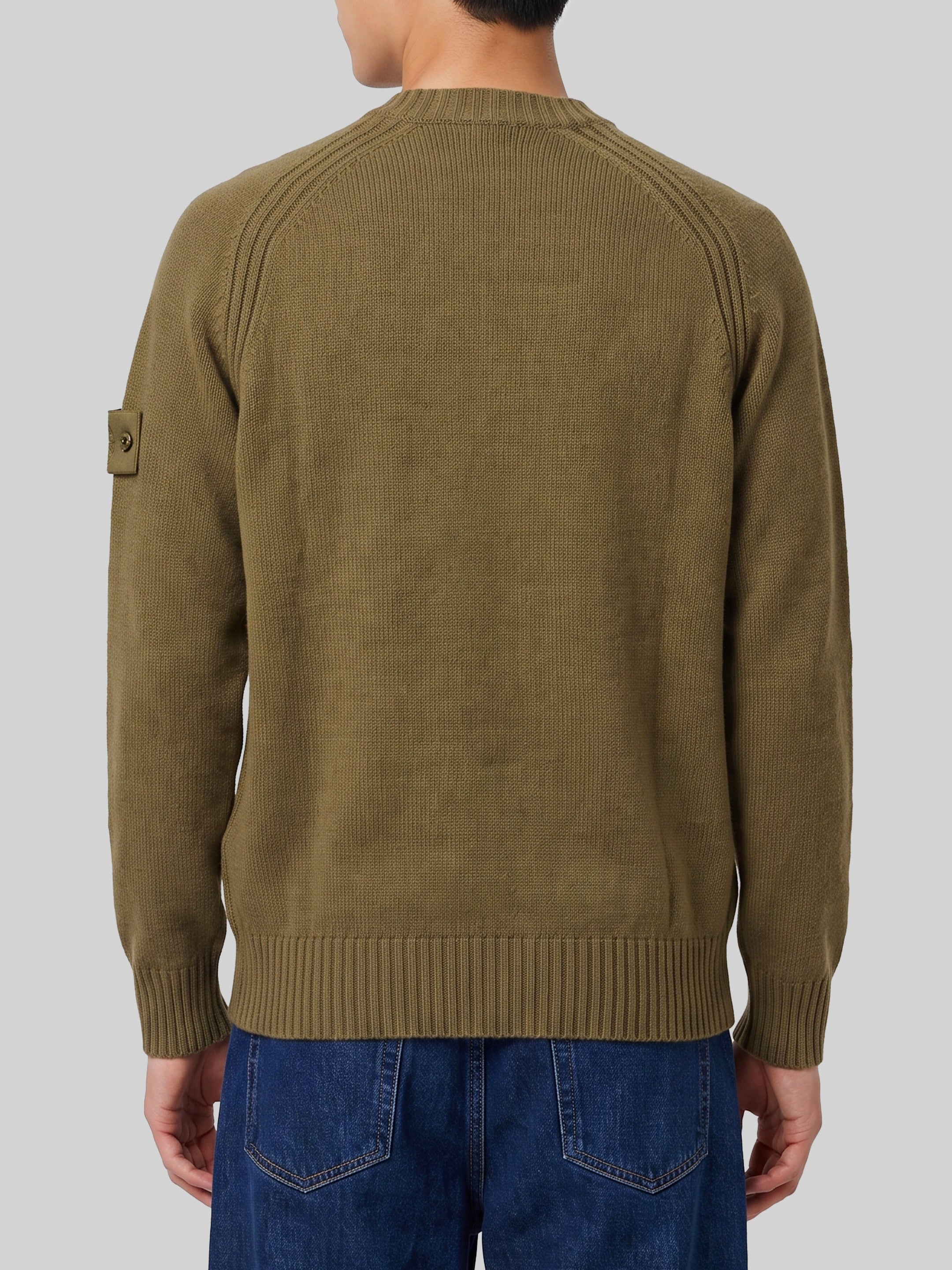 Military green Ghost sweater
