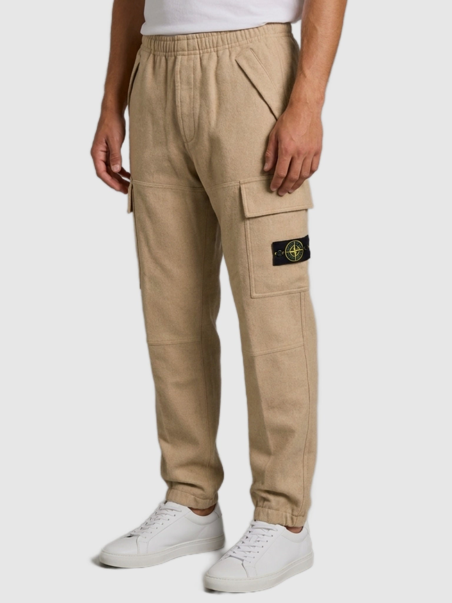 Beige sweatpants