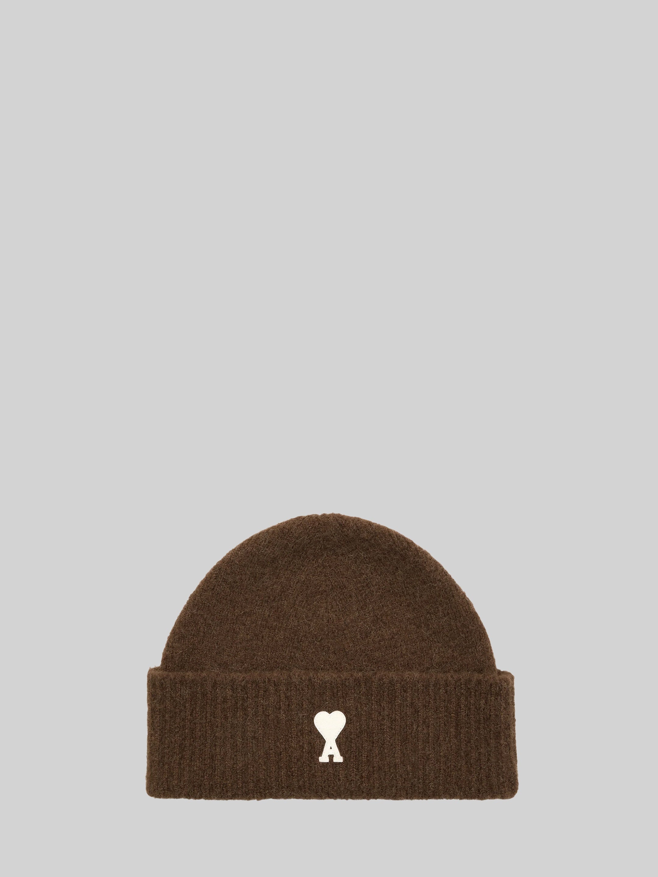 Brown alpaca Ami de Coeur beanie