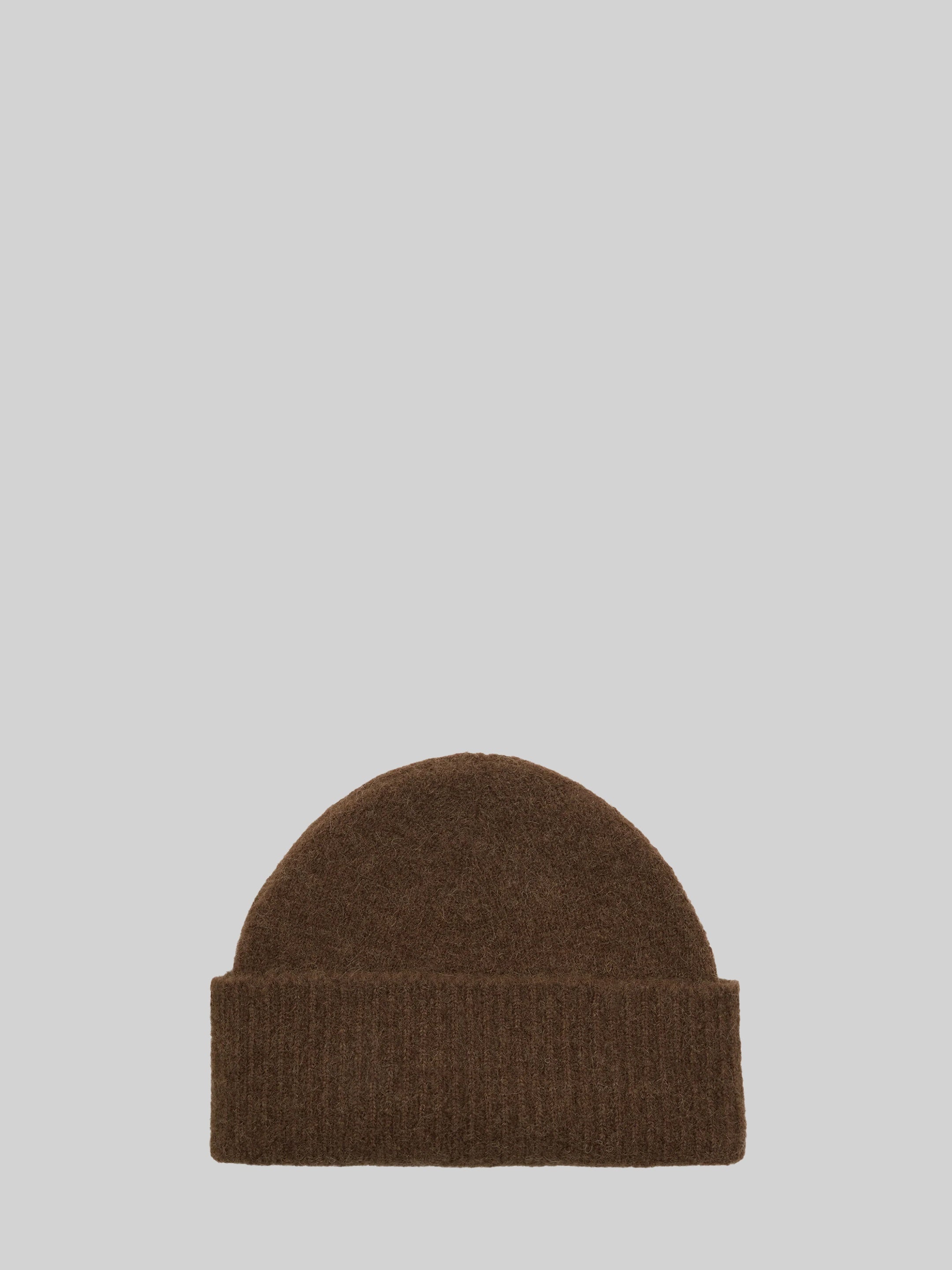 Brown alpaca Ami de Coeur beanie