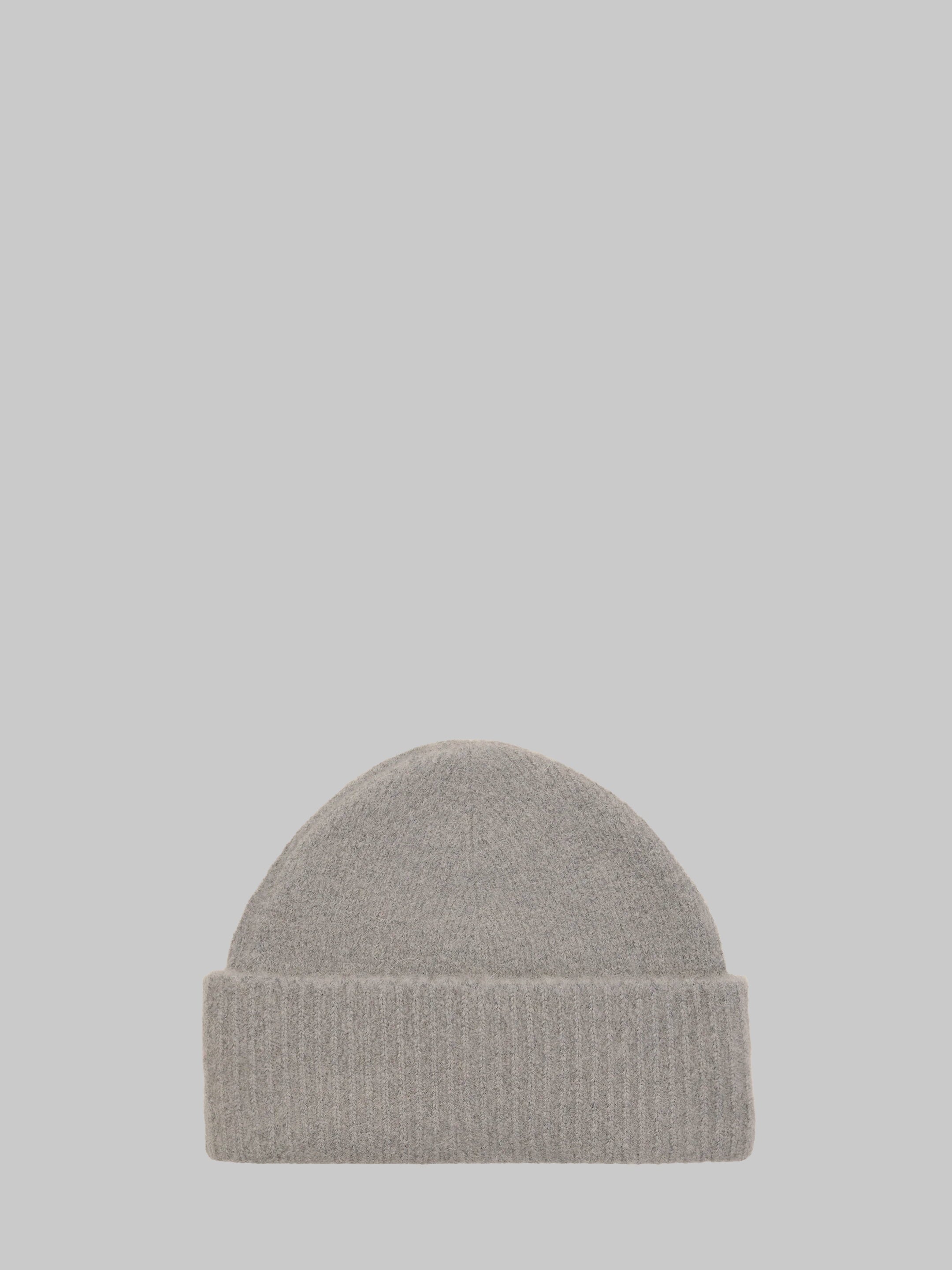 Grey alpaca Ami de Coeur beanie