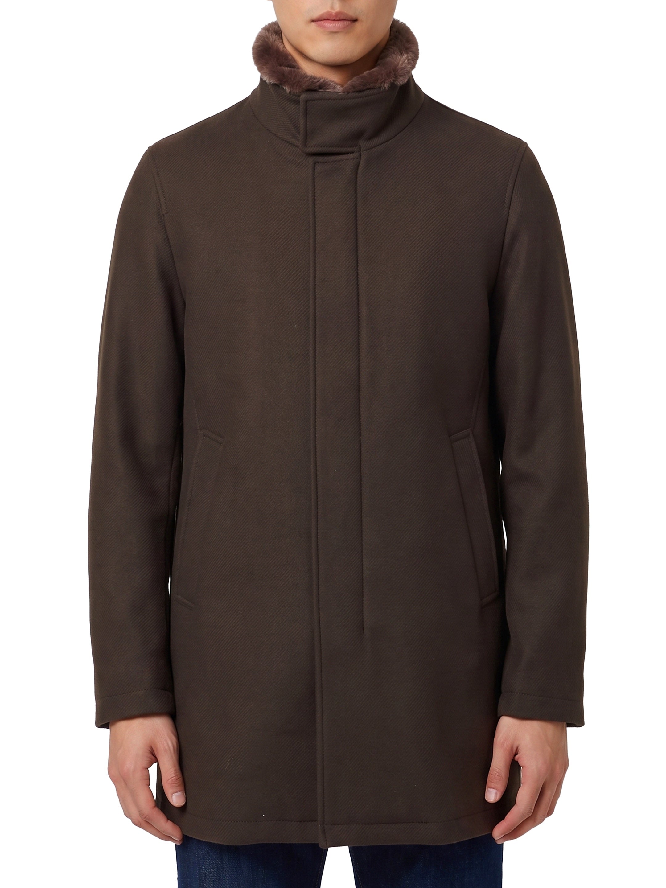 Brown short coat