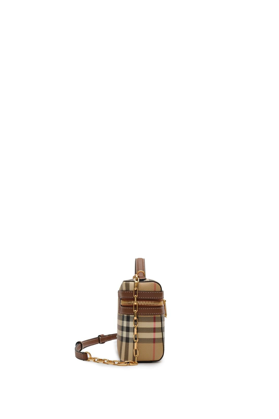 Mini Check Vanity Bag.
