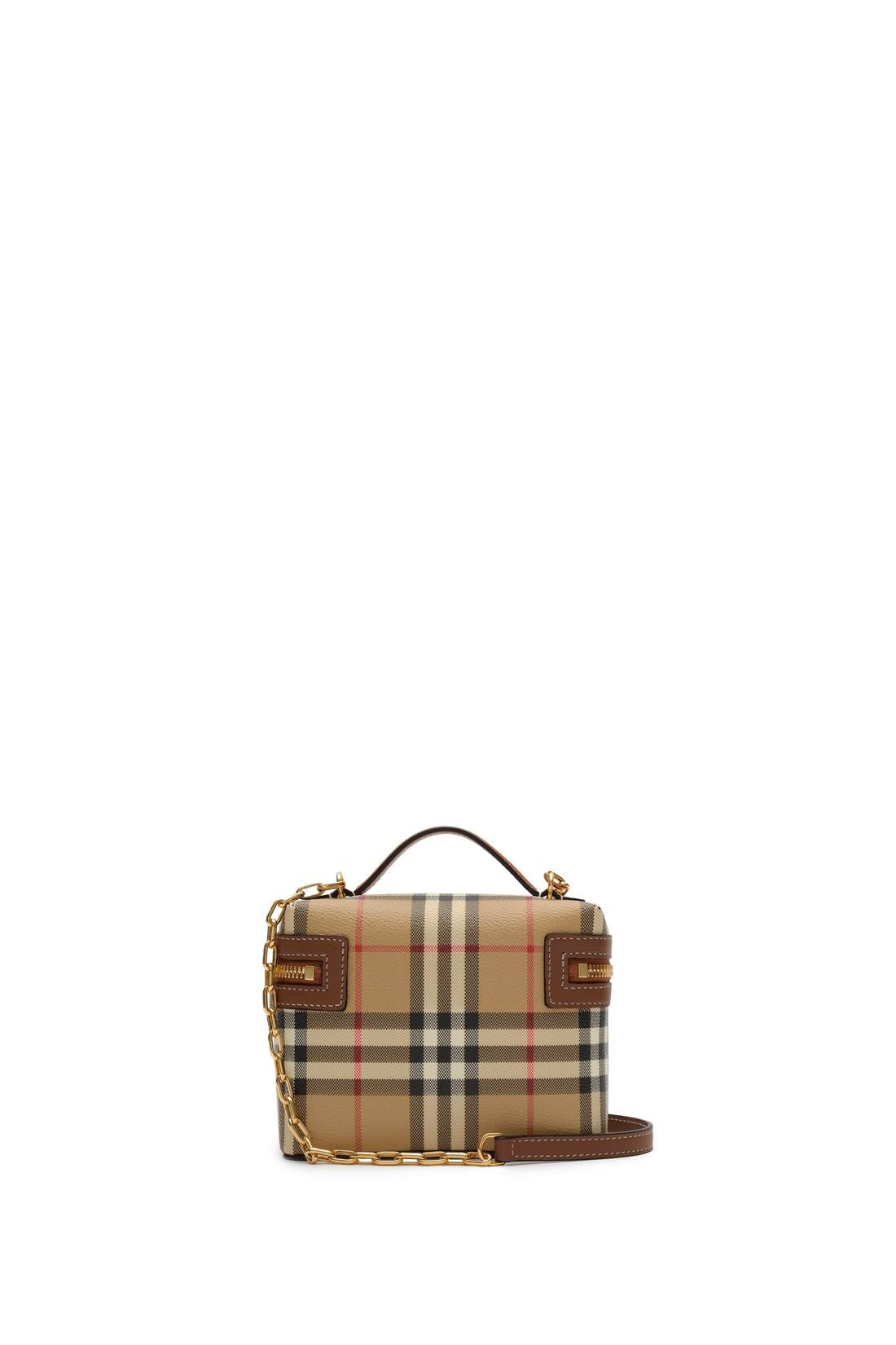 Mini Check Vanity Bag.