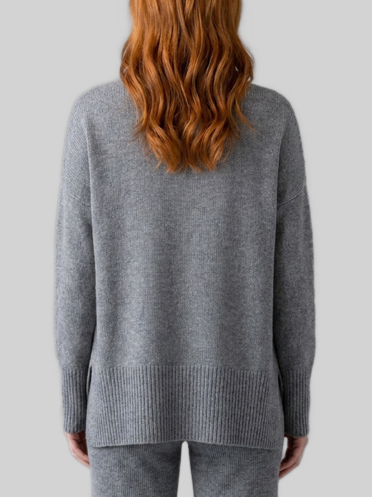 Dove grey Heidi sweater