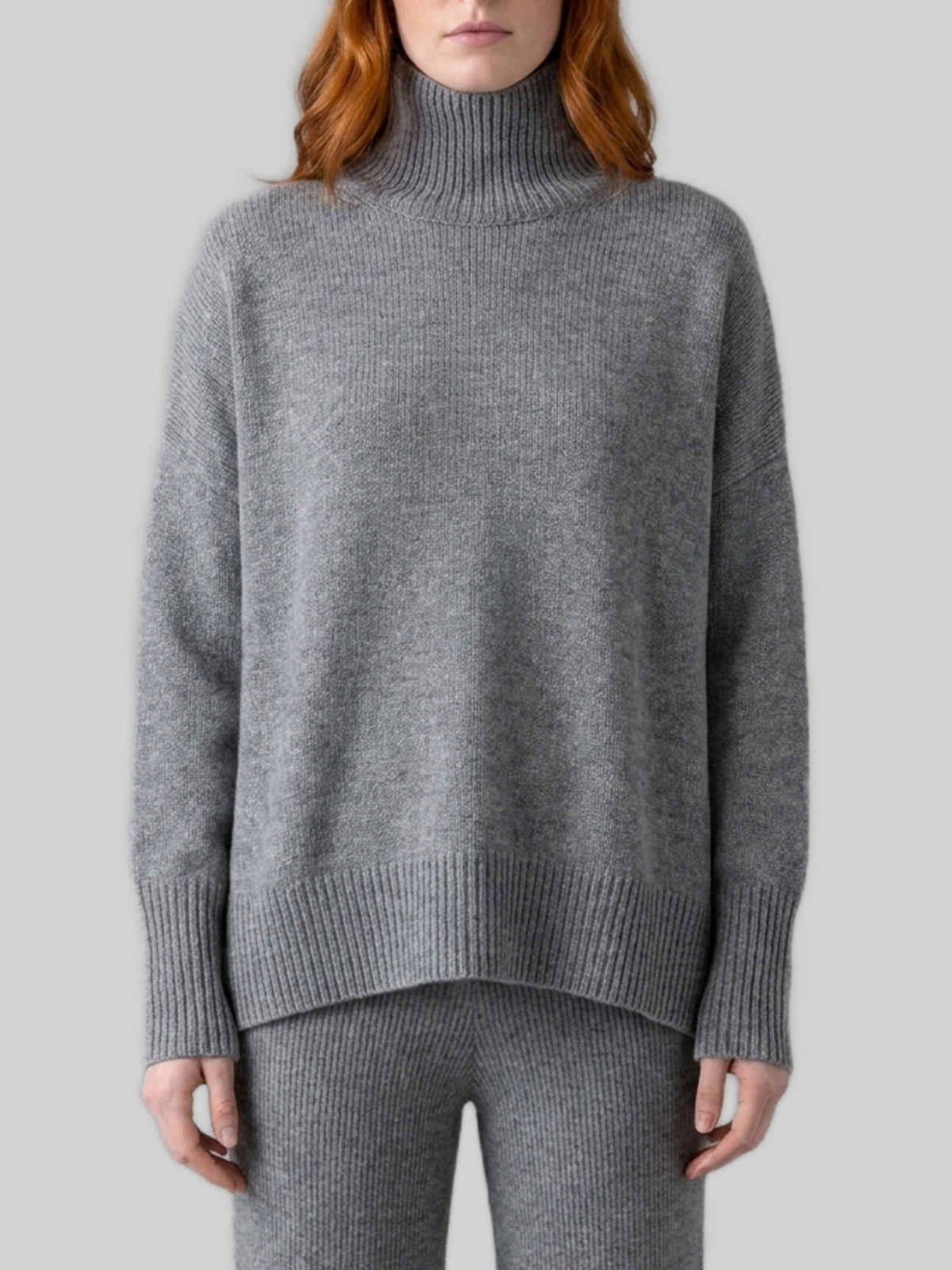 Dove grey Heidi sweater