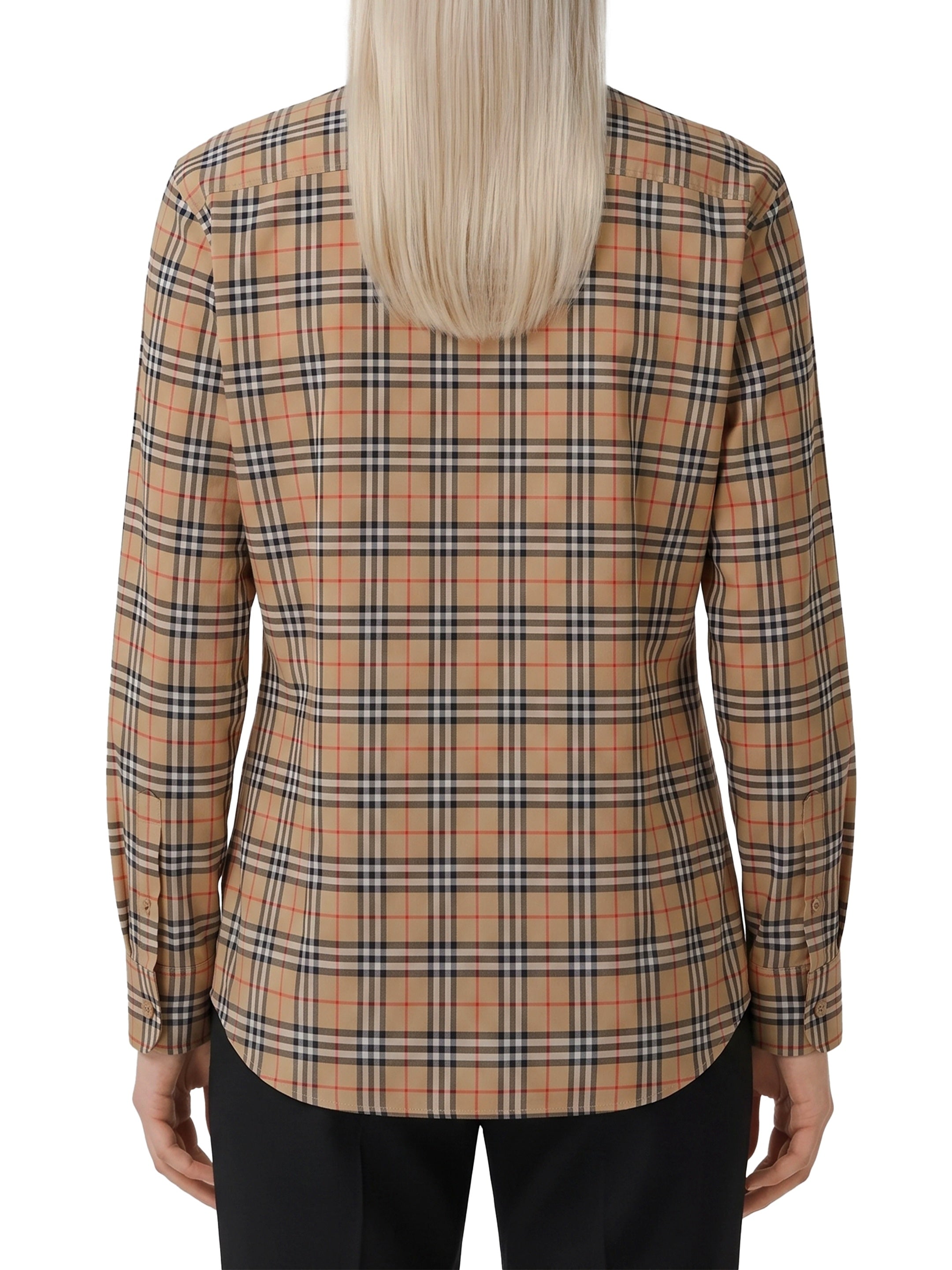 Emma cotton Check shirt