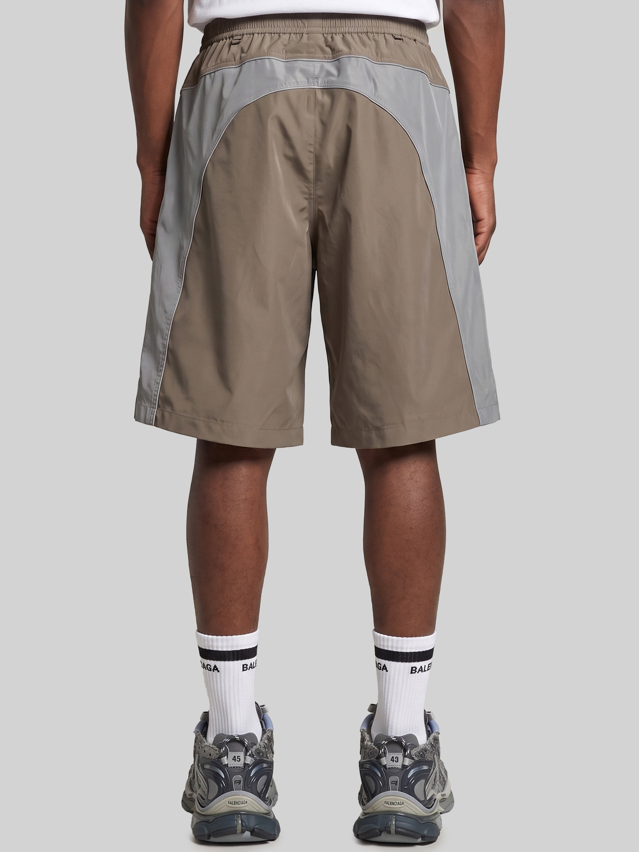 Techwear track shorts